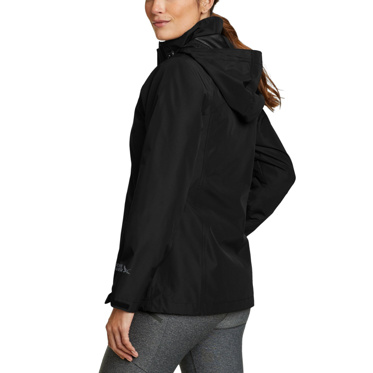 EDDIE BAUER PACKABLE RAINFOIL CHAQUETA IMPERMEABLE WOMEN