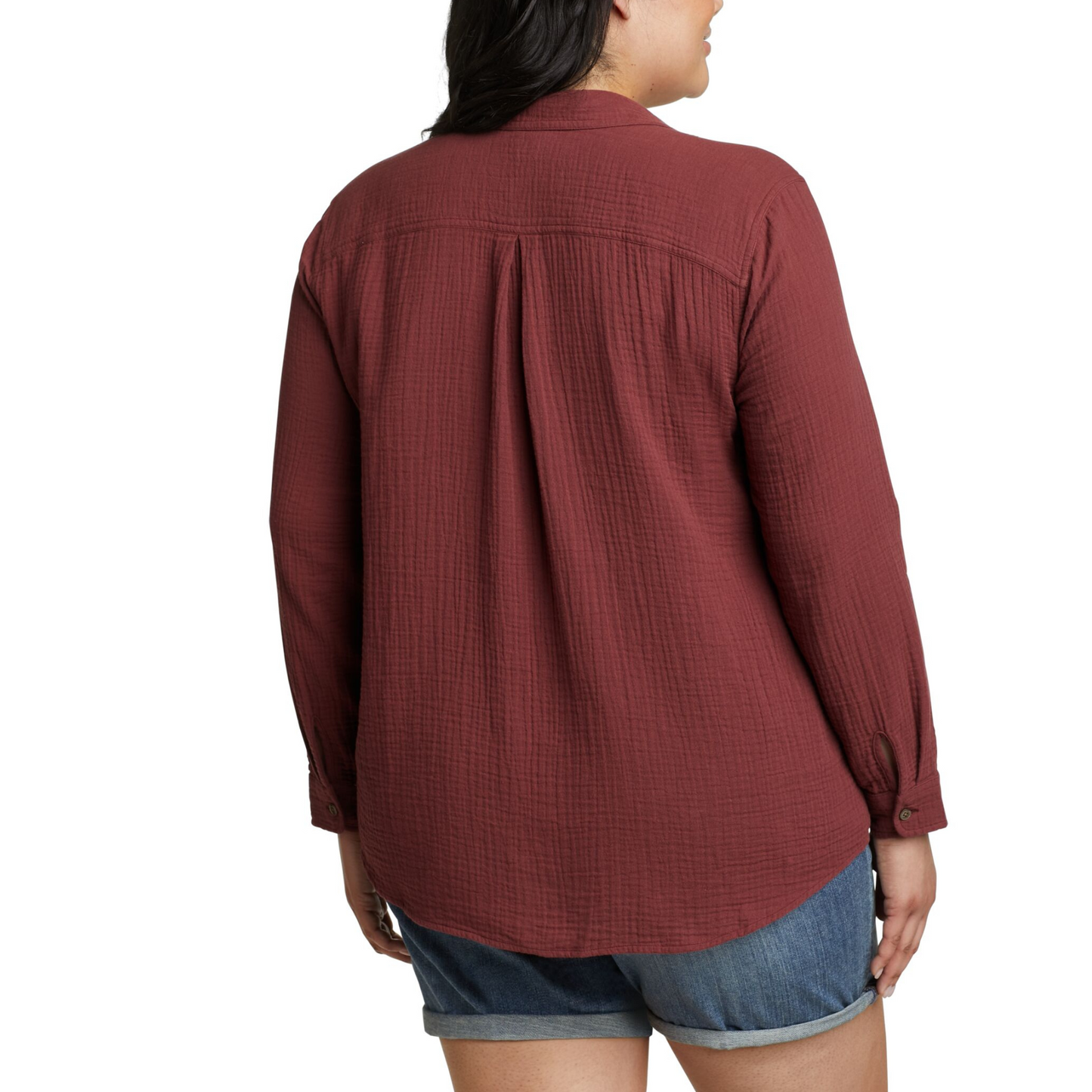 EDDIE BAUER CARRY ON CAMISA MANGA LARGA WOMEN