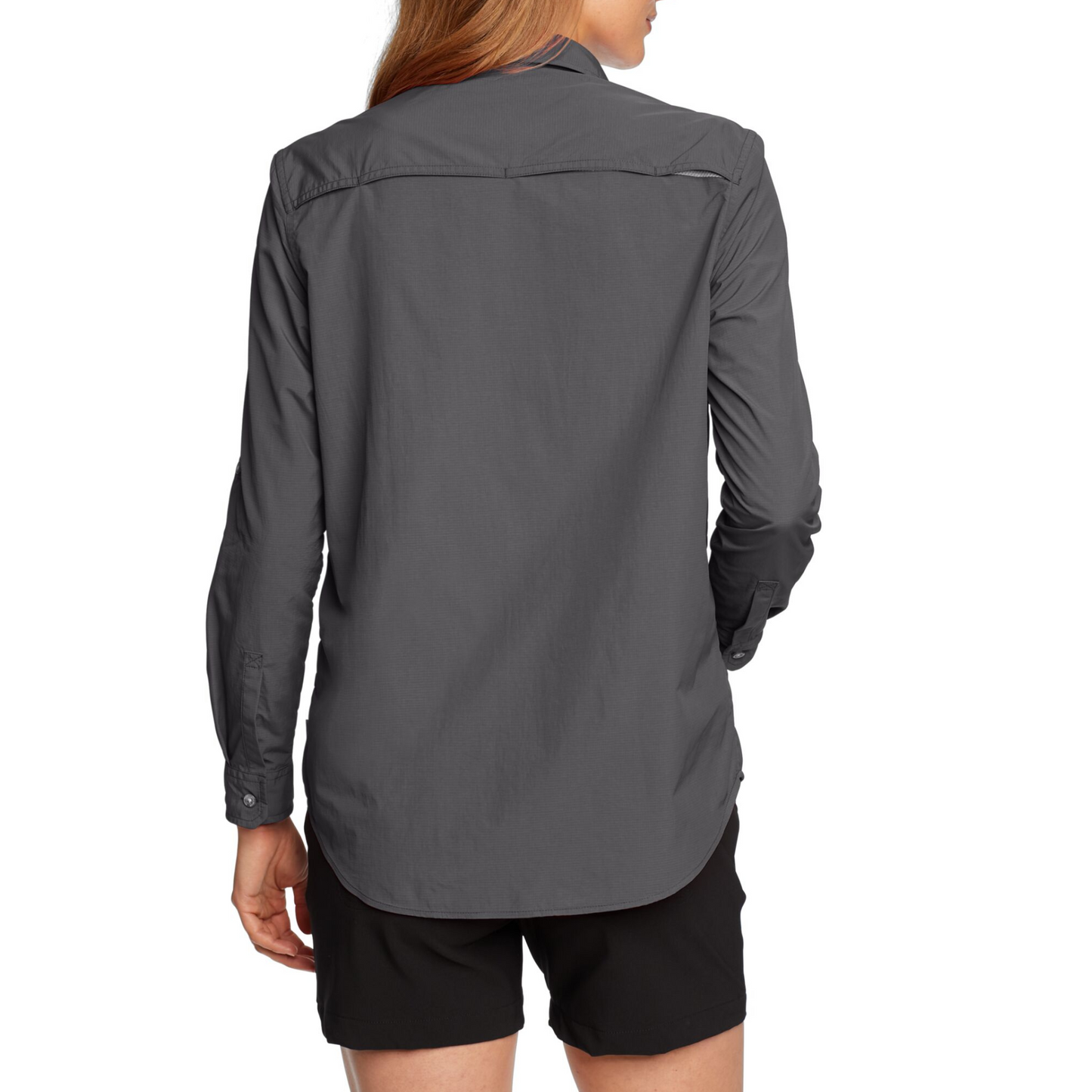 EDDIE BAUER MOUNTAIN RIPSTOP CAMISA MANGA LARGA WOMEN