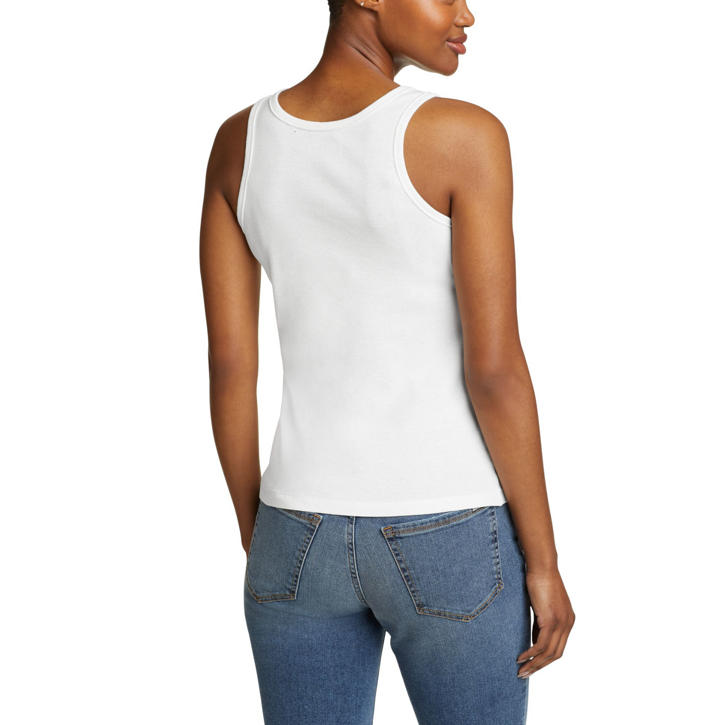 EDDIE BAUER FAVORITE SCOOP NECK TANK CAMISETA WOMEN