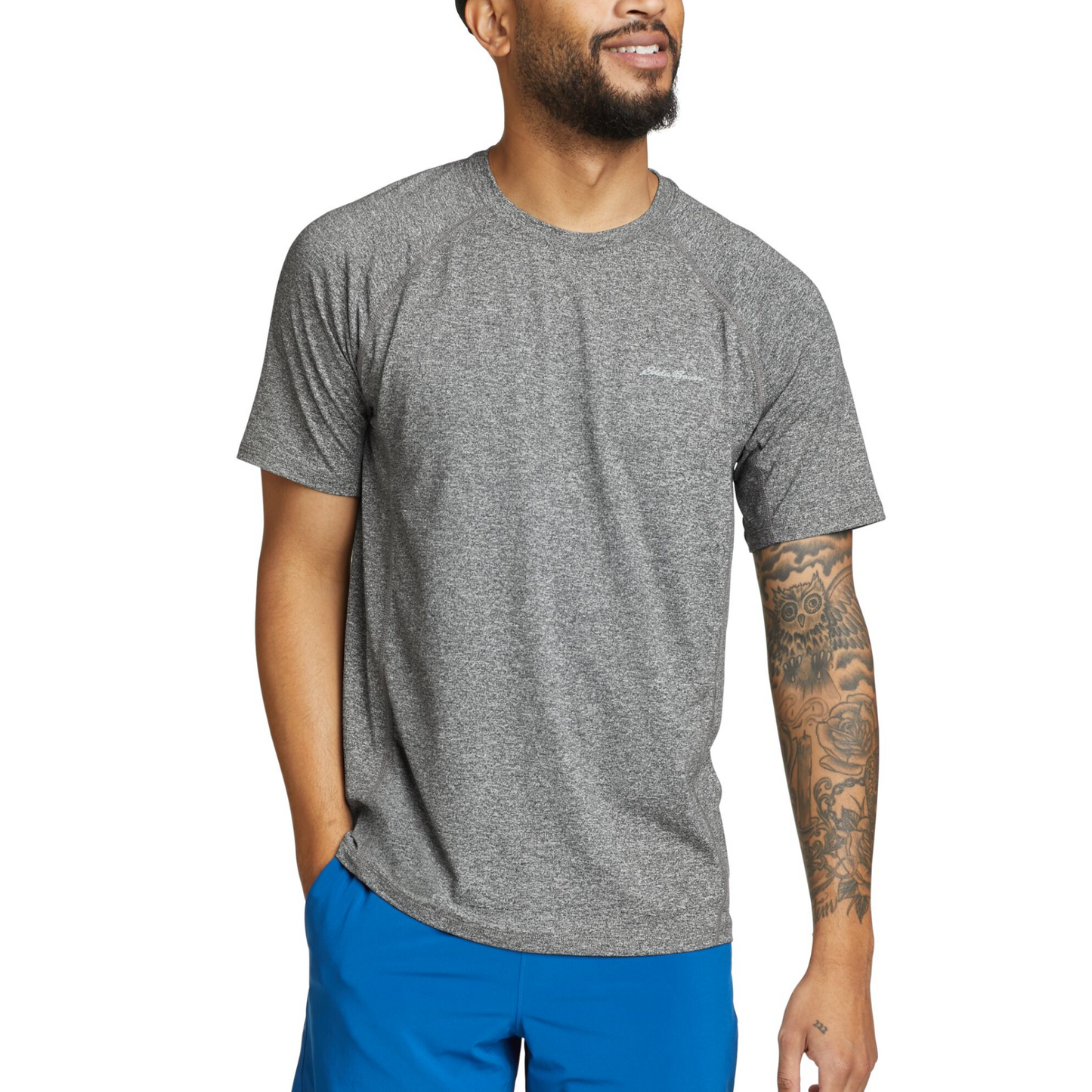 EDDIE BAUER PERMATREX PERFOMANCE TEE SUÉTER MEN