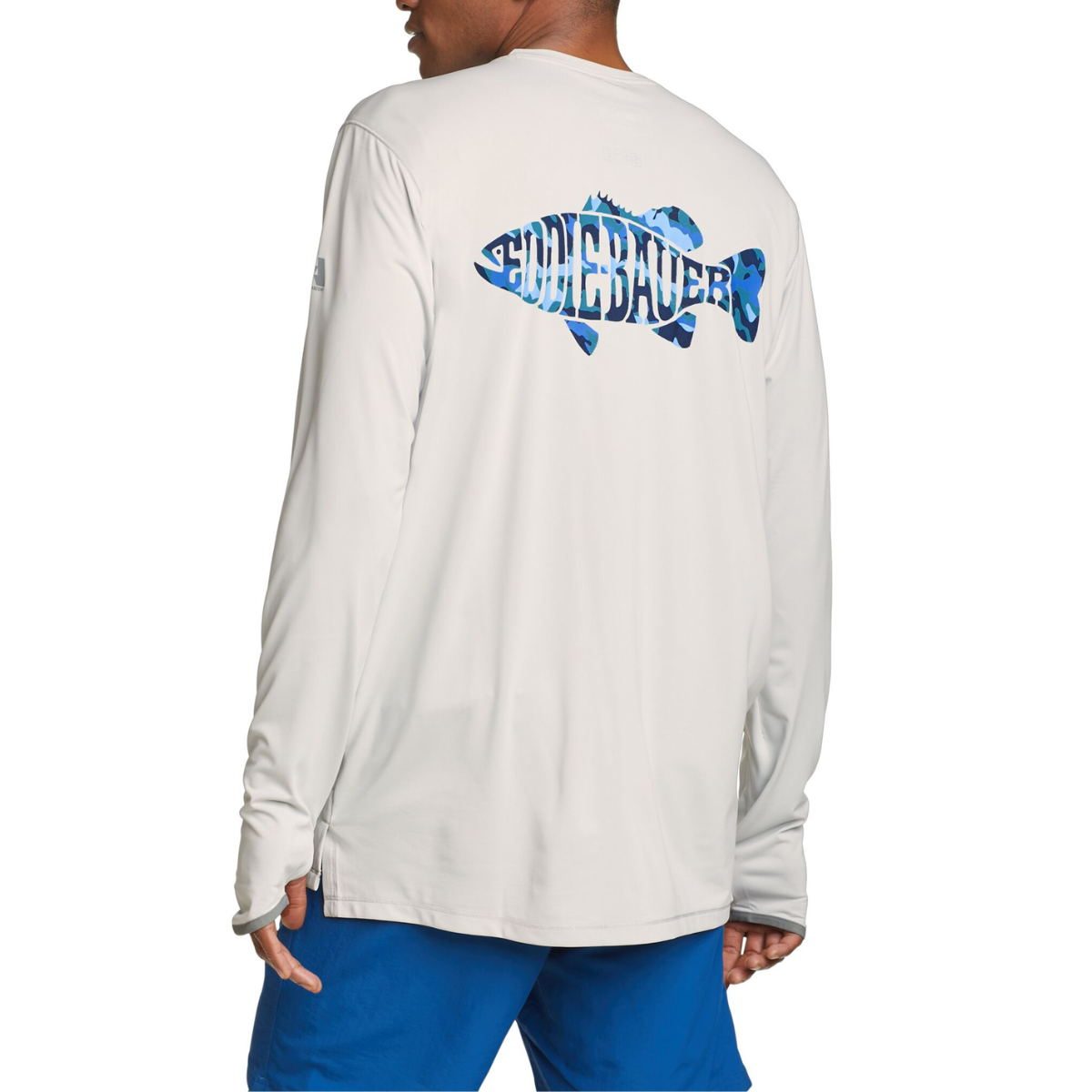 EDDIE BAUER SOLARFOIL UPF 2.0 CREW SUÉTER MANGA LARGA MEN