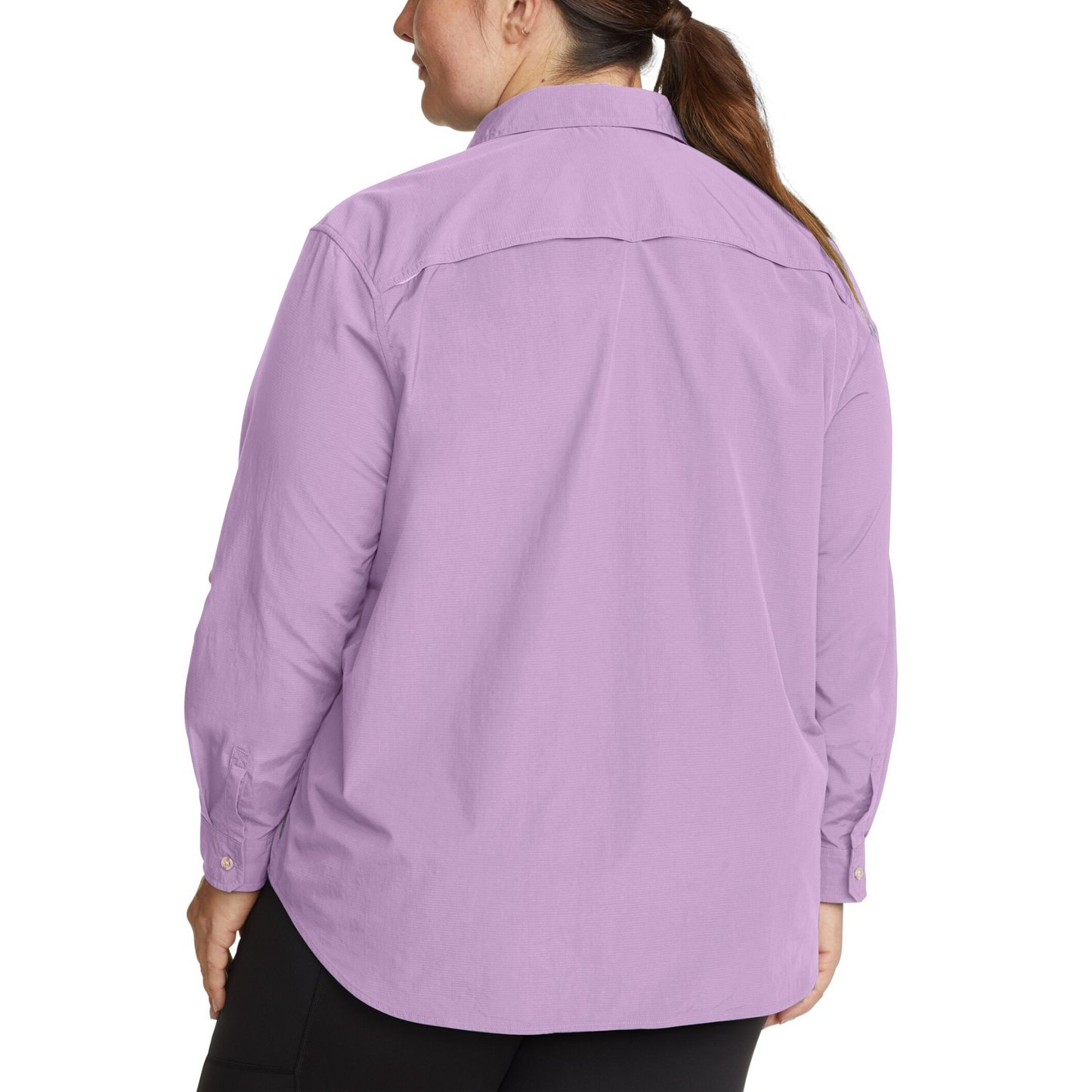 EDDIE BAUER MOUNTAIN RIPSTOP CAMISA MANGA LARGA WOMEN