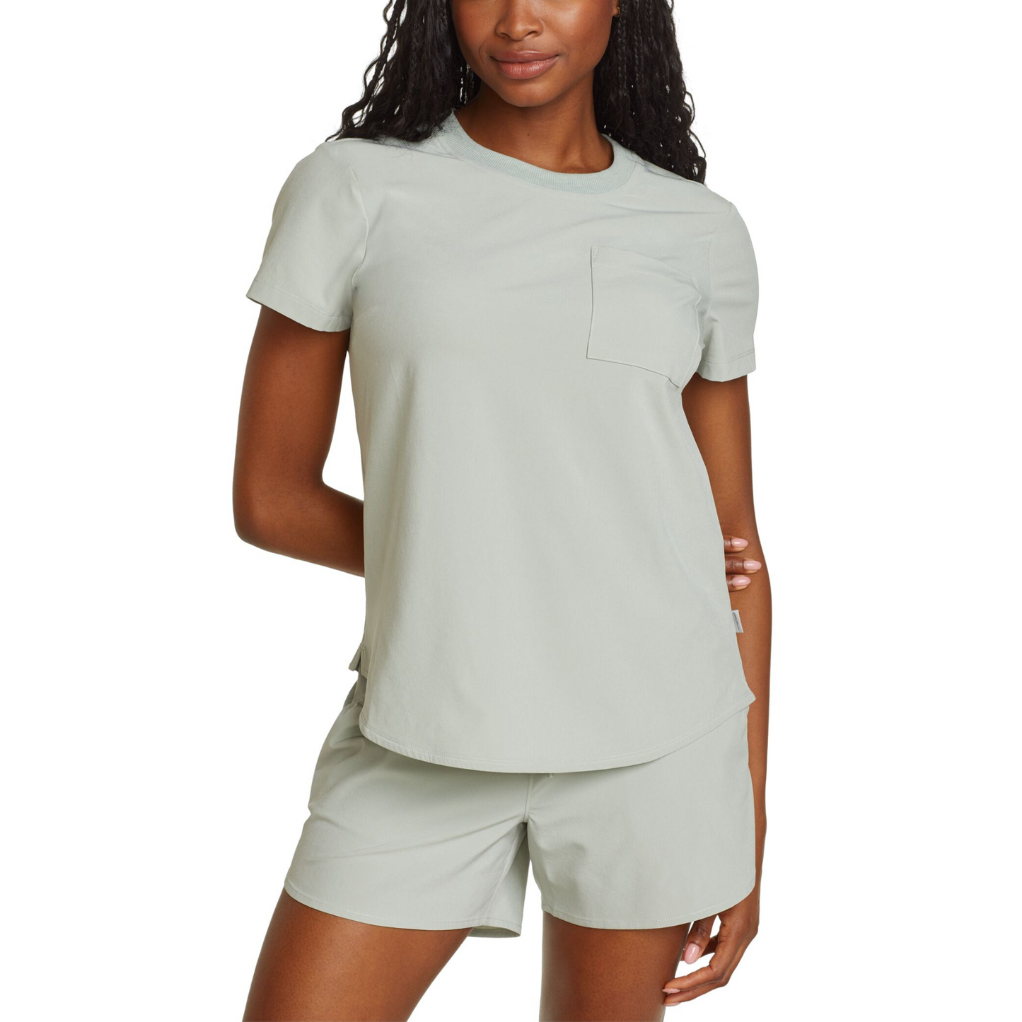 EDDIE BAUER DEPARTURE POCKET TEE SUÉTER WOMEN