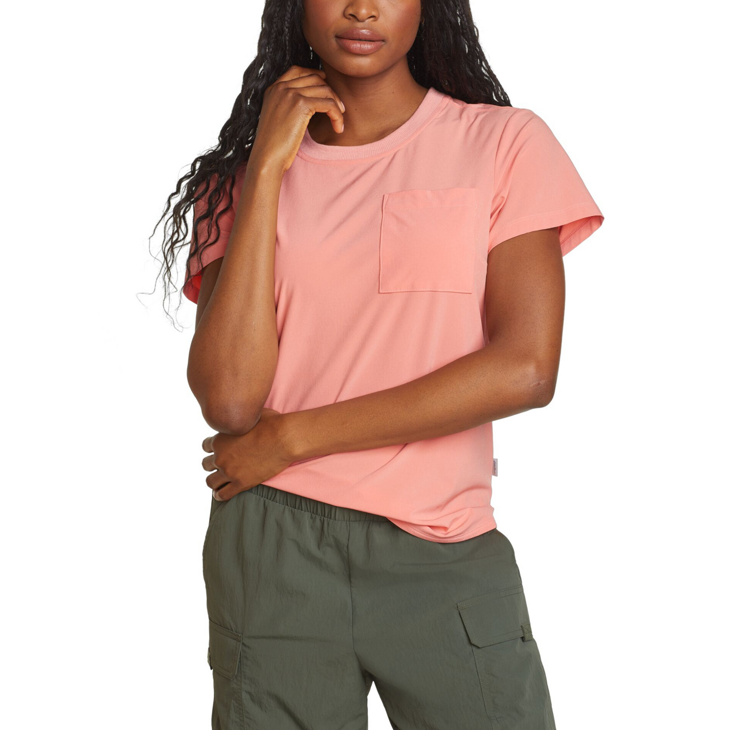 EDDIE BAUER DEPARTURE POCKET TEE SUÉTER WOMEN