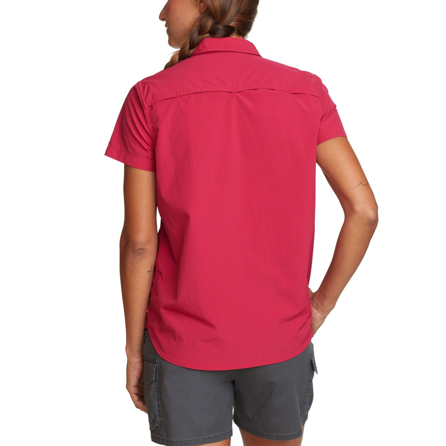 EDDIE BAUER MOUNTAIN RIPSTOP CAMISA MANGA CORTA WOMEN