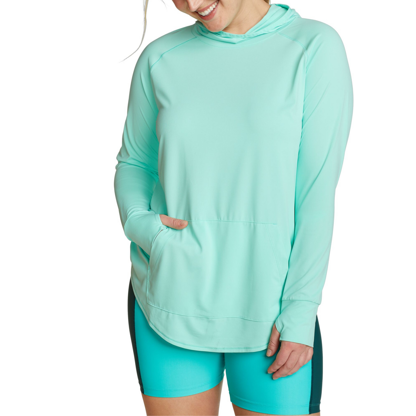 EDDIE BAUER SOLARFOIL HOODIE SUÉTER MANGA LARGA WOMEN