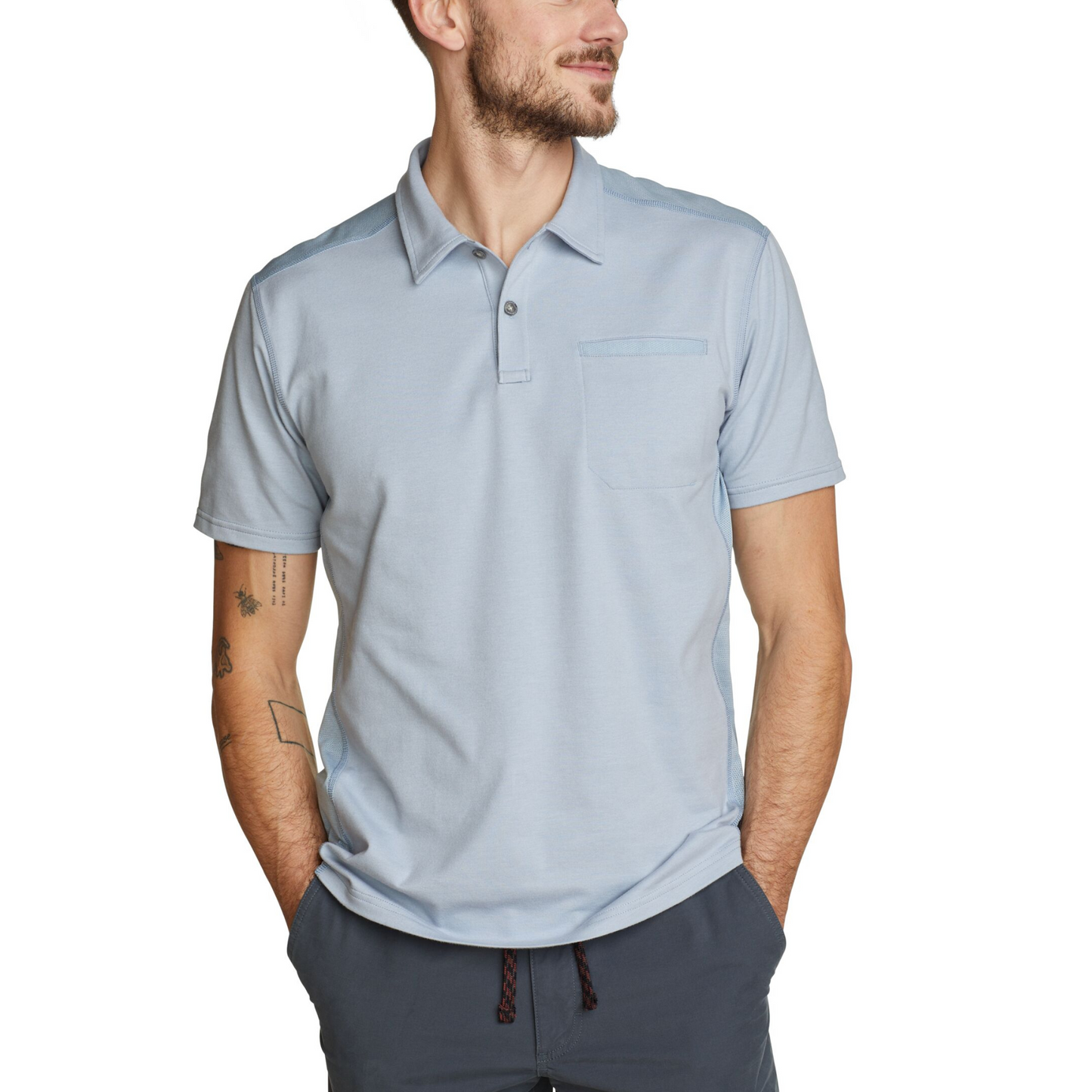 EDDIE BAUER ADVENTURER POLO MEN