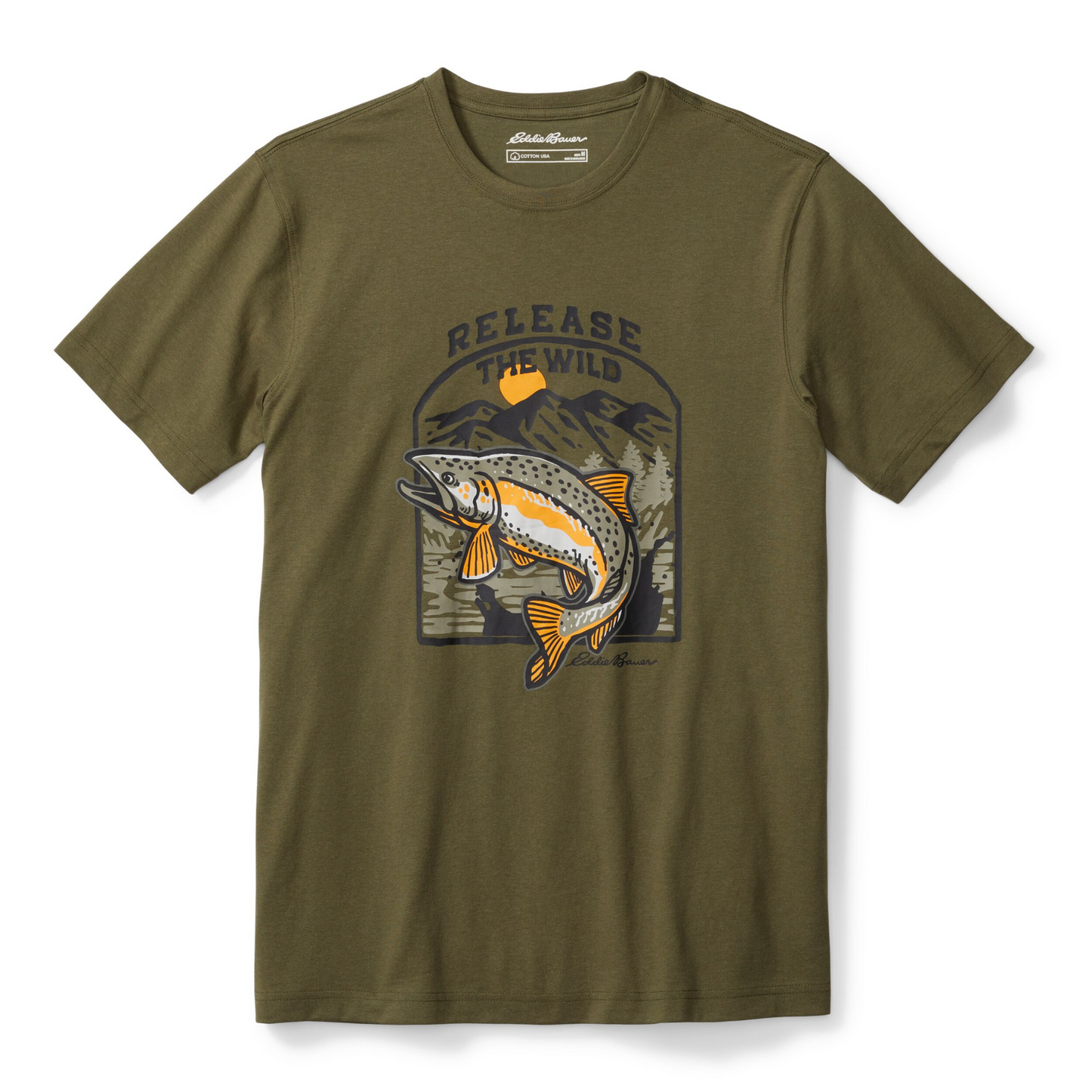 EDDIE BAUER RELEASE FISH SUÉTER MEN