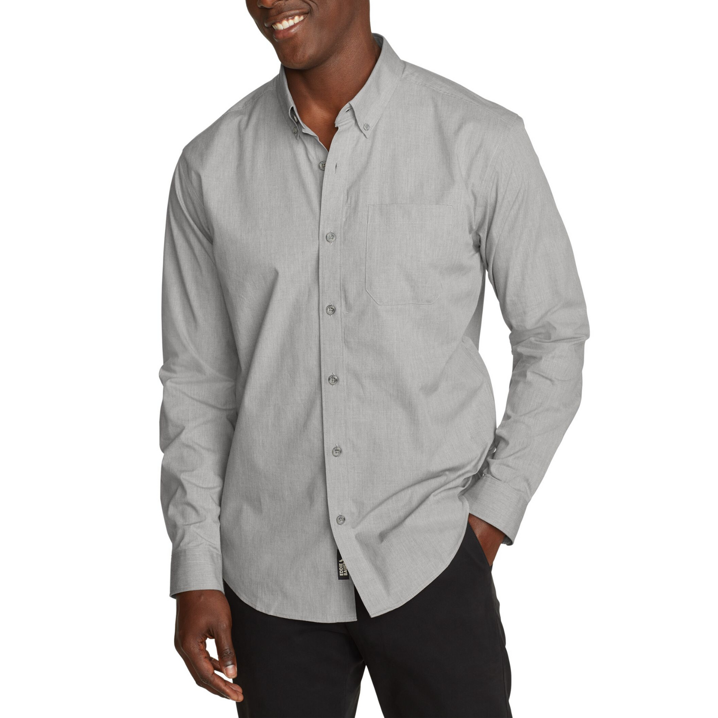 EDDIE BAUER VOYAGUER FLEX CAMISA MANGA LARGA MEN