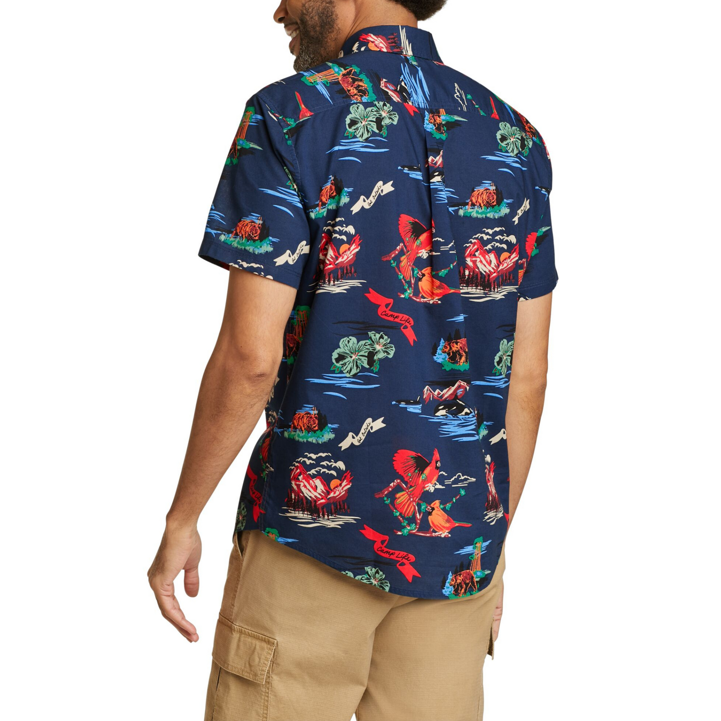 EDDIE BAUER BAJA CAMISA MANGA CORTA MEN