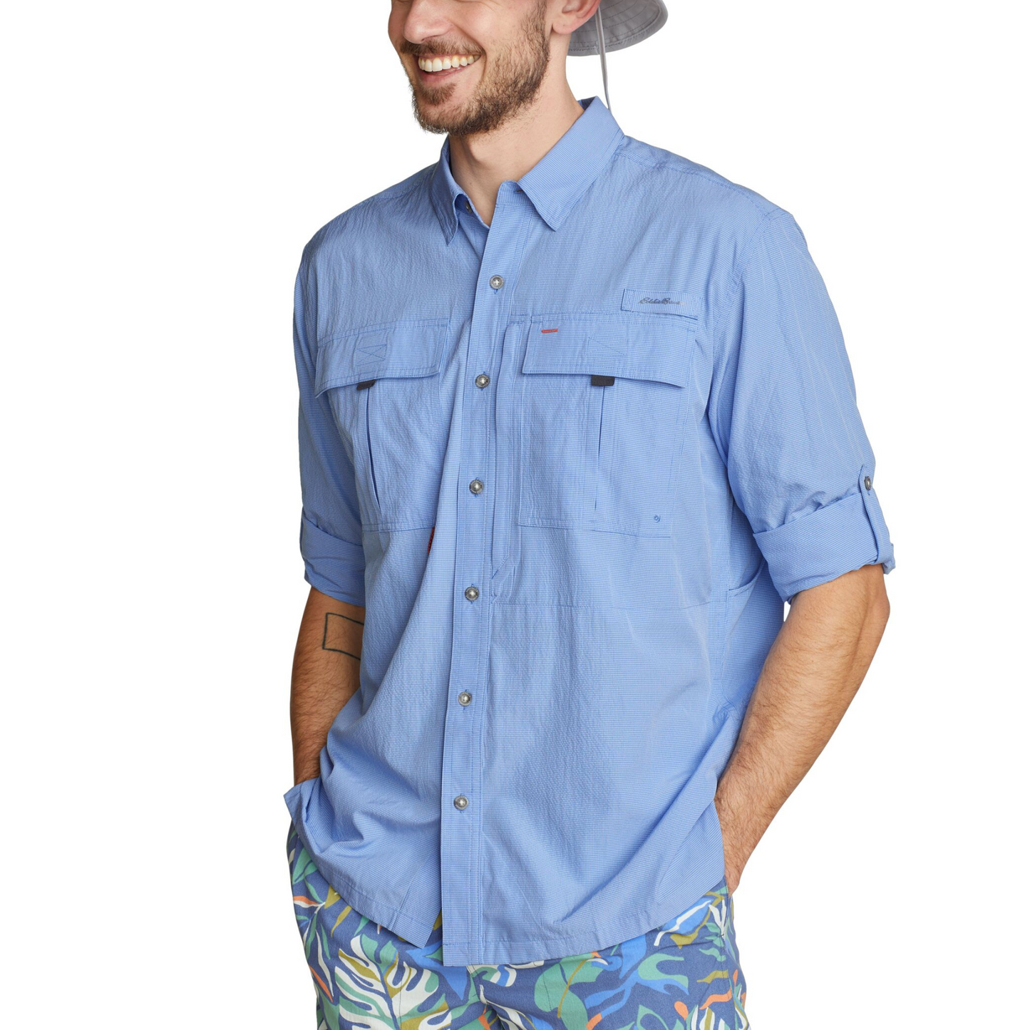 EDDIE BAUER UPF GUIDE 2.0 CAMISA MANGA LARGA MEN