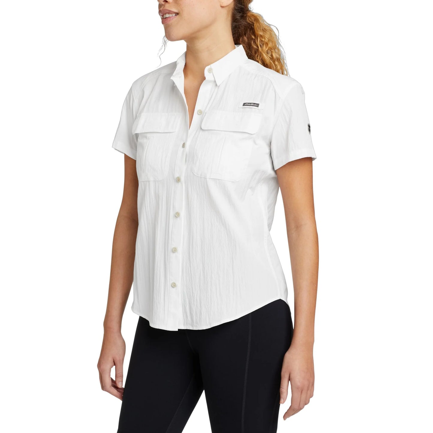 EDDIE BAUER GUIDE UPF CAMISA MANGA CORTA WOMEN