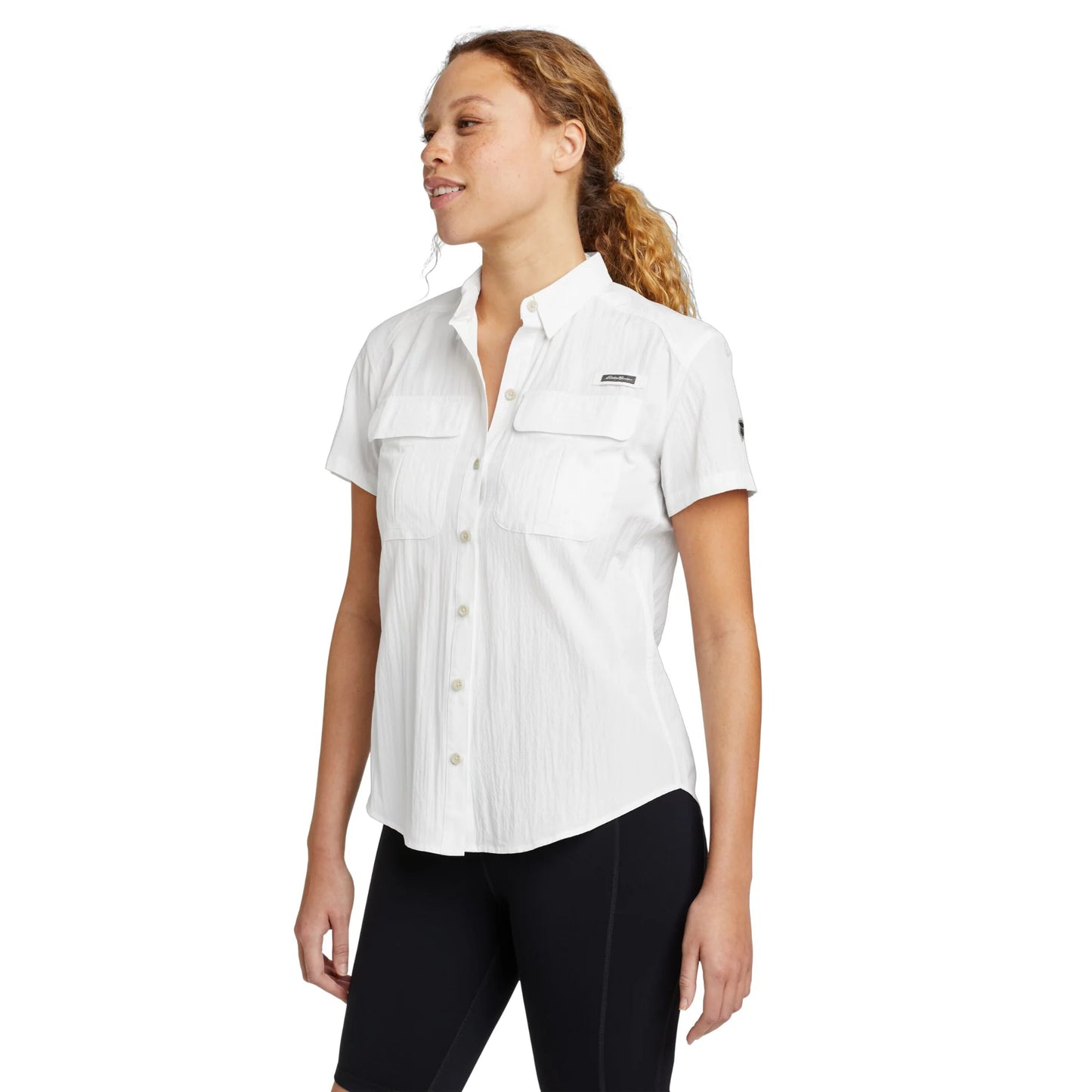 EDDIE BAUER GUIDE UPF CAMISA MANGA CORTA WOMEN
