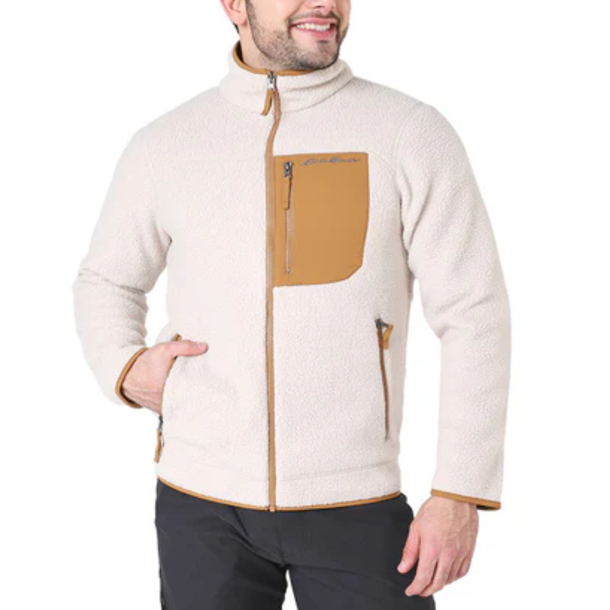 EDDIE BAUER QUEST 300 ZIP UP FLEECE MEN