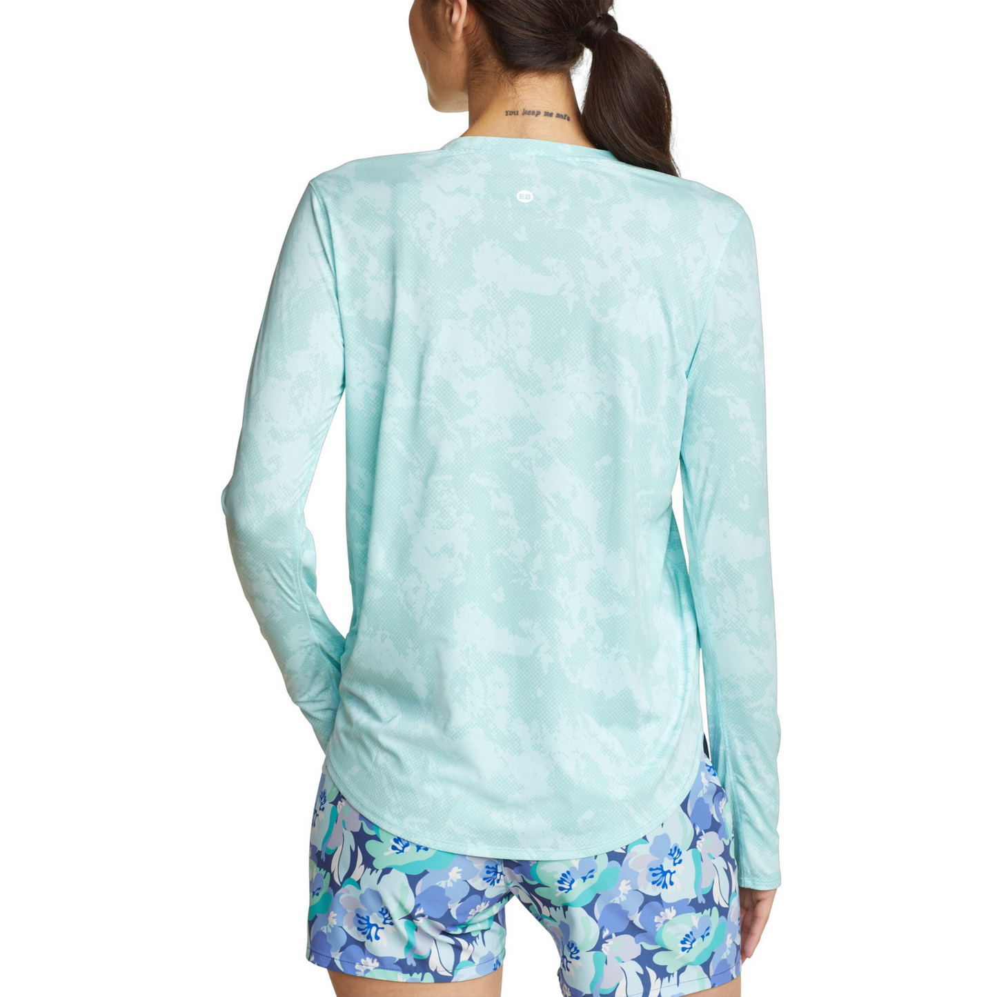 EDDIE BAUER MARINE AIR PRINT SUÉTER MANGA LARGA WOMEN