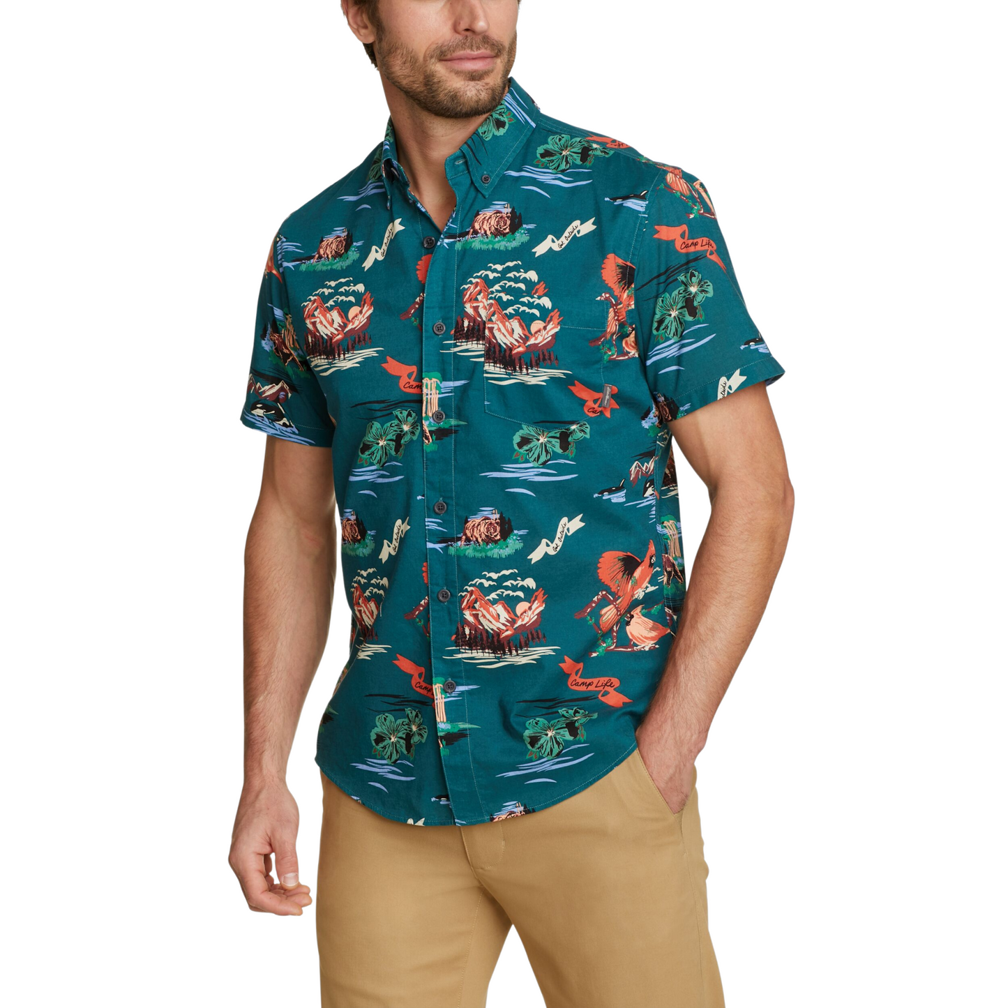 EDDIE BAUER KINGSTON CAMISA MANGA CORTA MEN