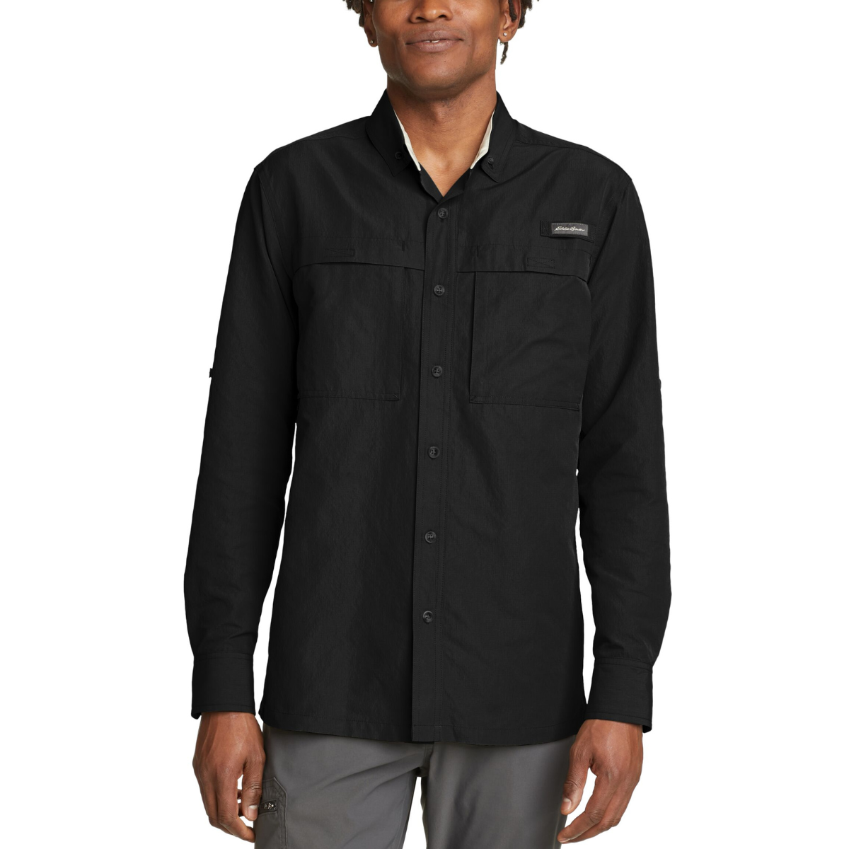 EDDIE BAUER RIPSTOP GUIDE CAMISA MANGA LARGA MEN