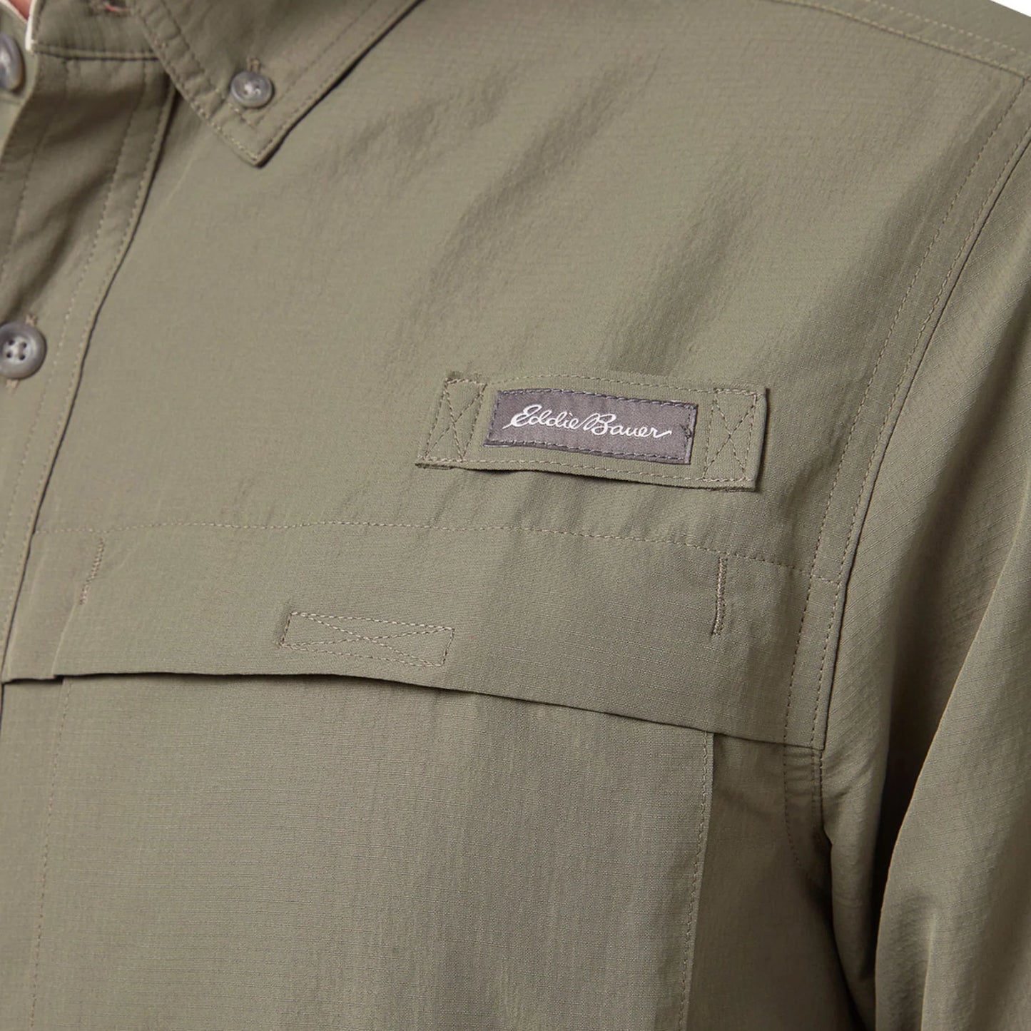 EDDIE BAUER RIPSTOP GUIDE CAMISA MANGA LARGA MEN