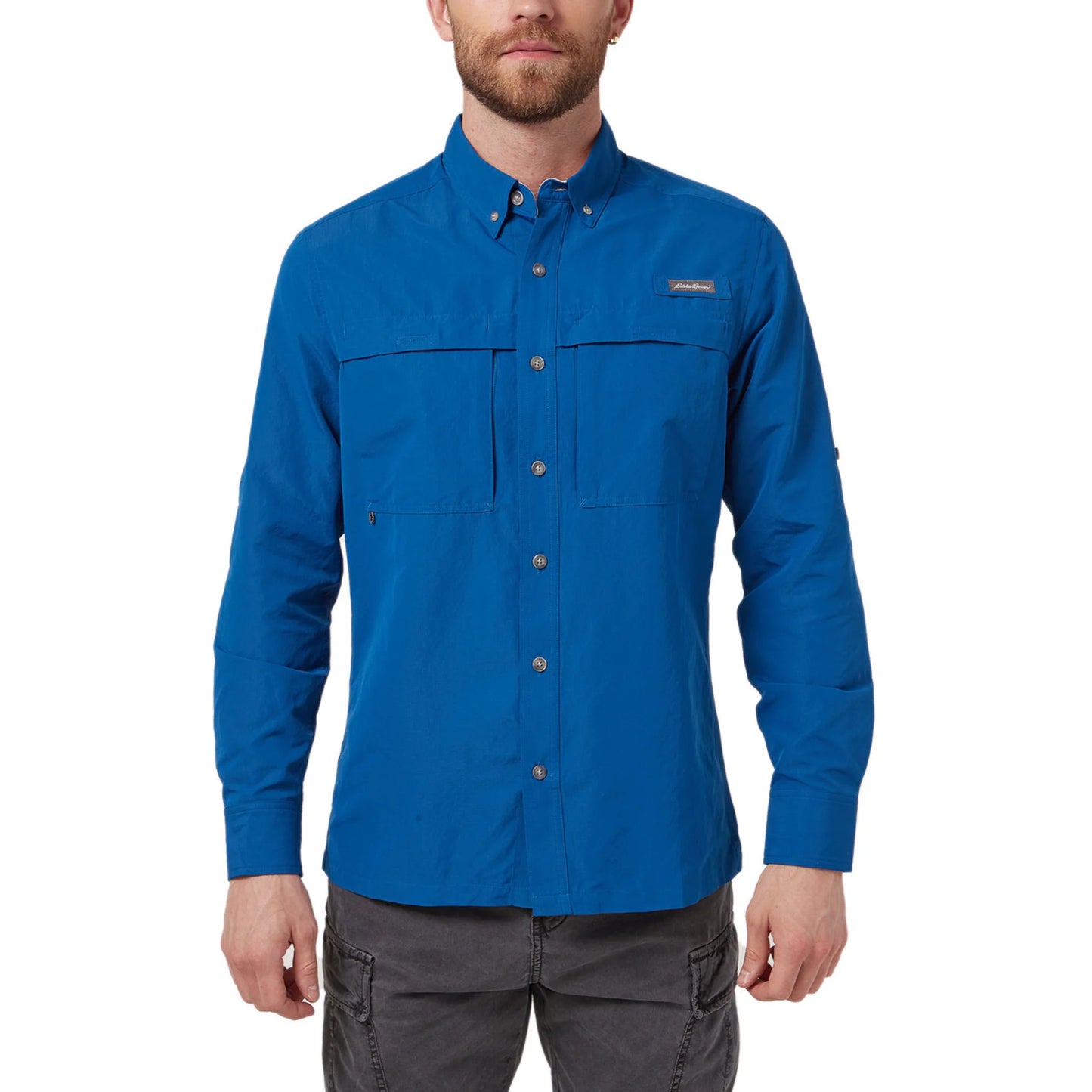 EDDIE BAUER RIPSTOP GUIDE CAMISA MANGA LARGA MEN