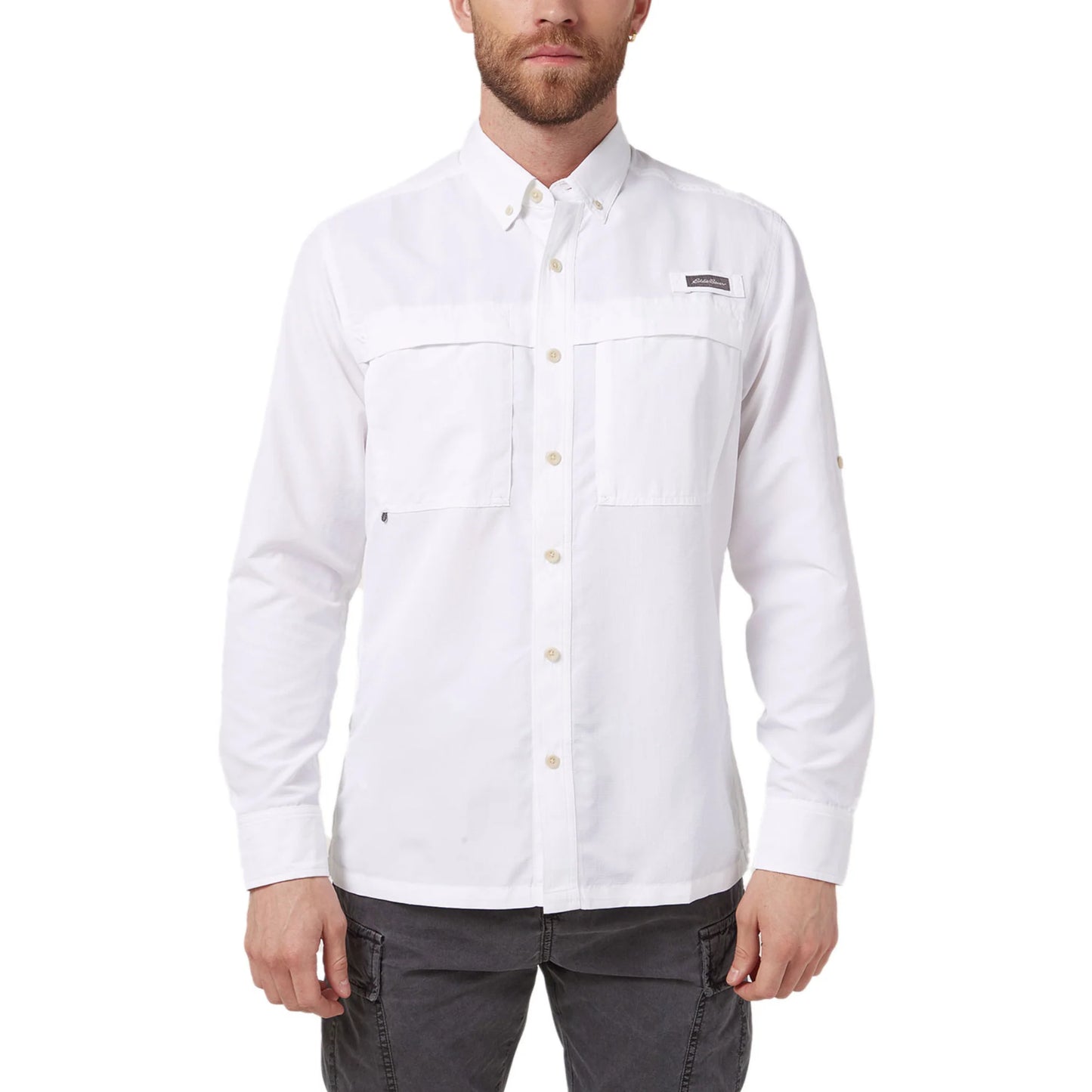 EDDIE BAUER RIPSTOP GUIDE CAMISA MANGA LARGA MEN