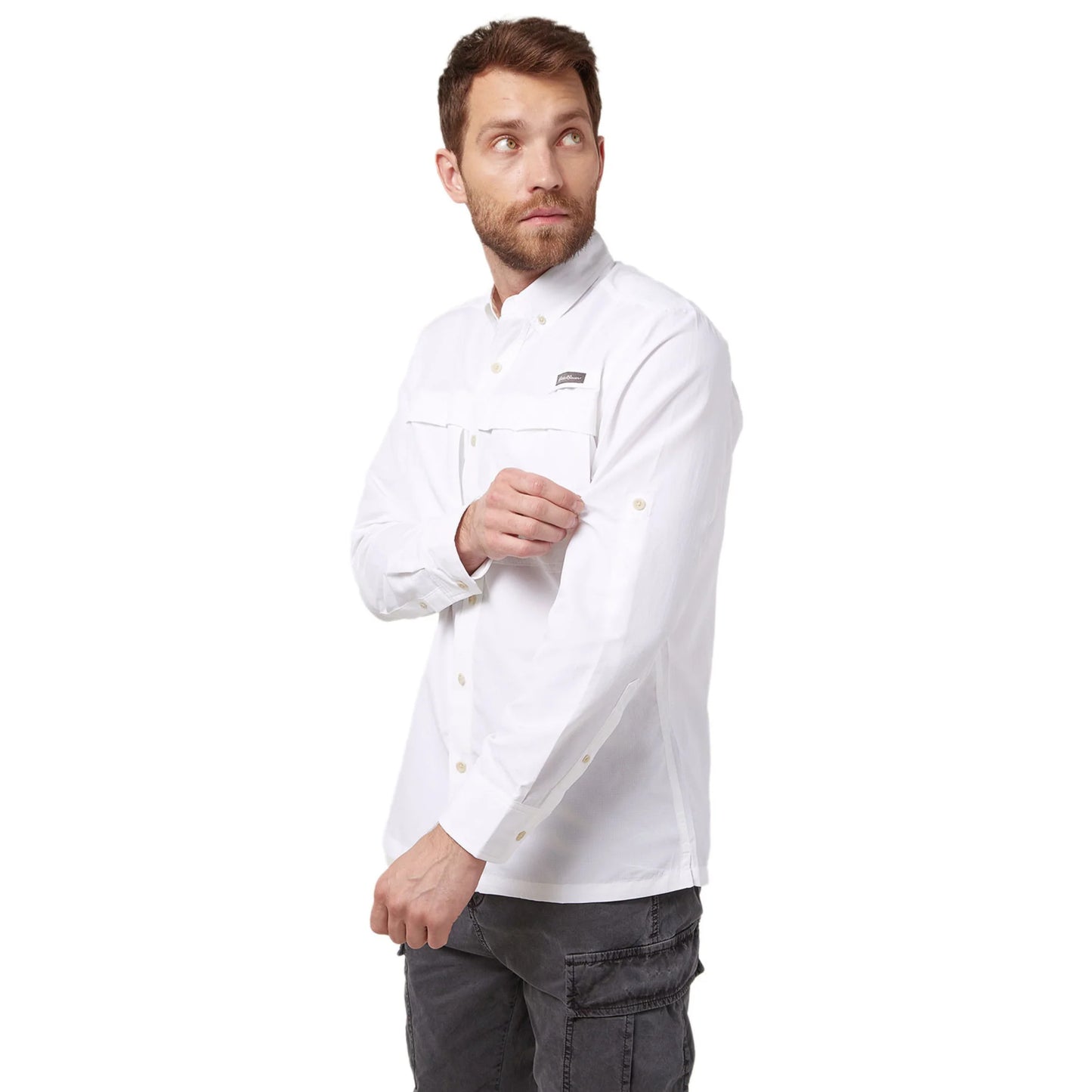 EDDIE BAUER RIPSTOP GUIDE CAMISA MANGA LARGA MEN