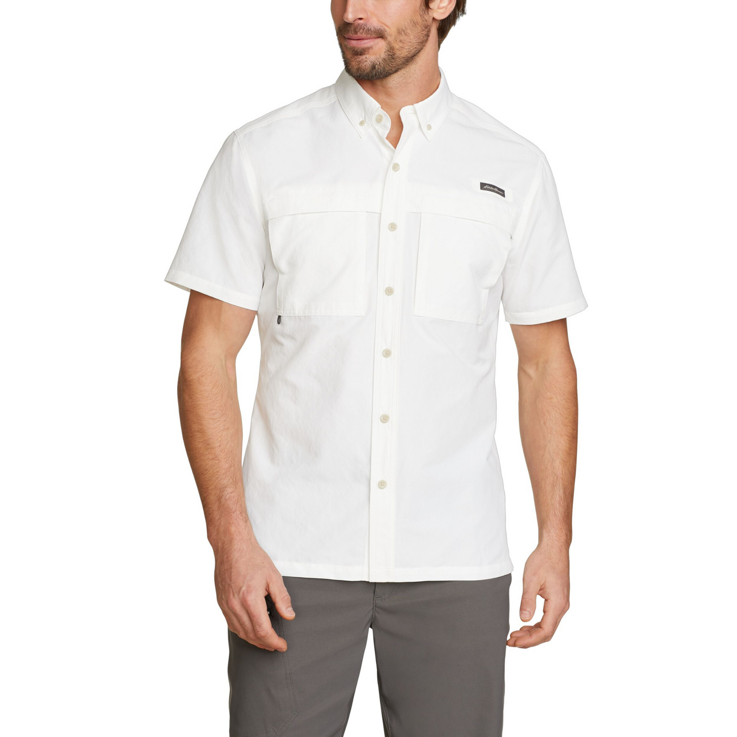 EDDIE BAUER RIPSTOP GUIDE CAMISA MANGA CORTA MEN