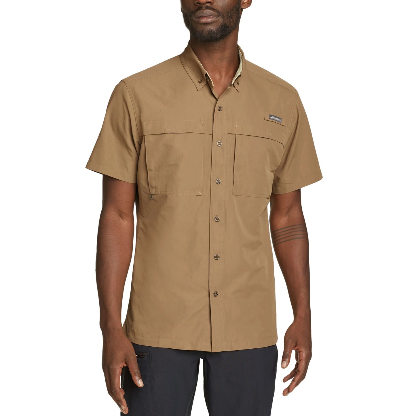 EDDIE BAUER RIPSTOP GUIDE CAMISA MANGA CORTA MEN