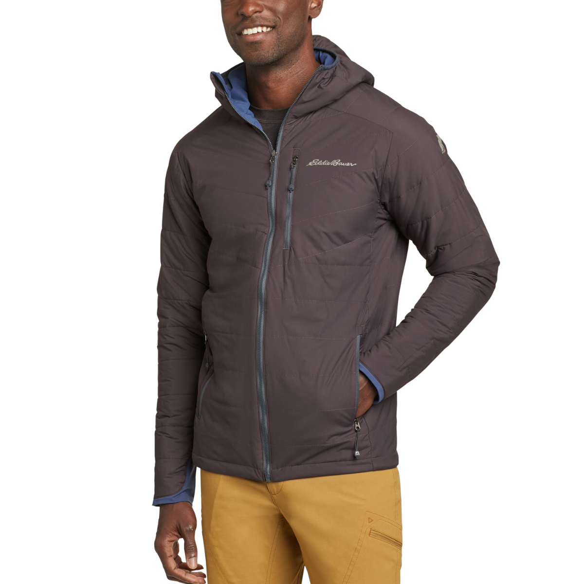 EDDIE BAUER IGNITELITE STRETCH REVERB HOODED CHAQUETA MEN