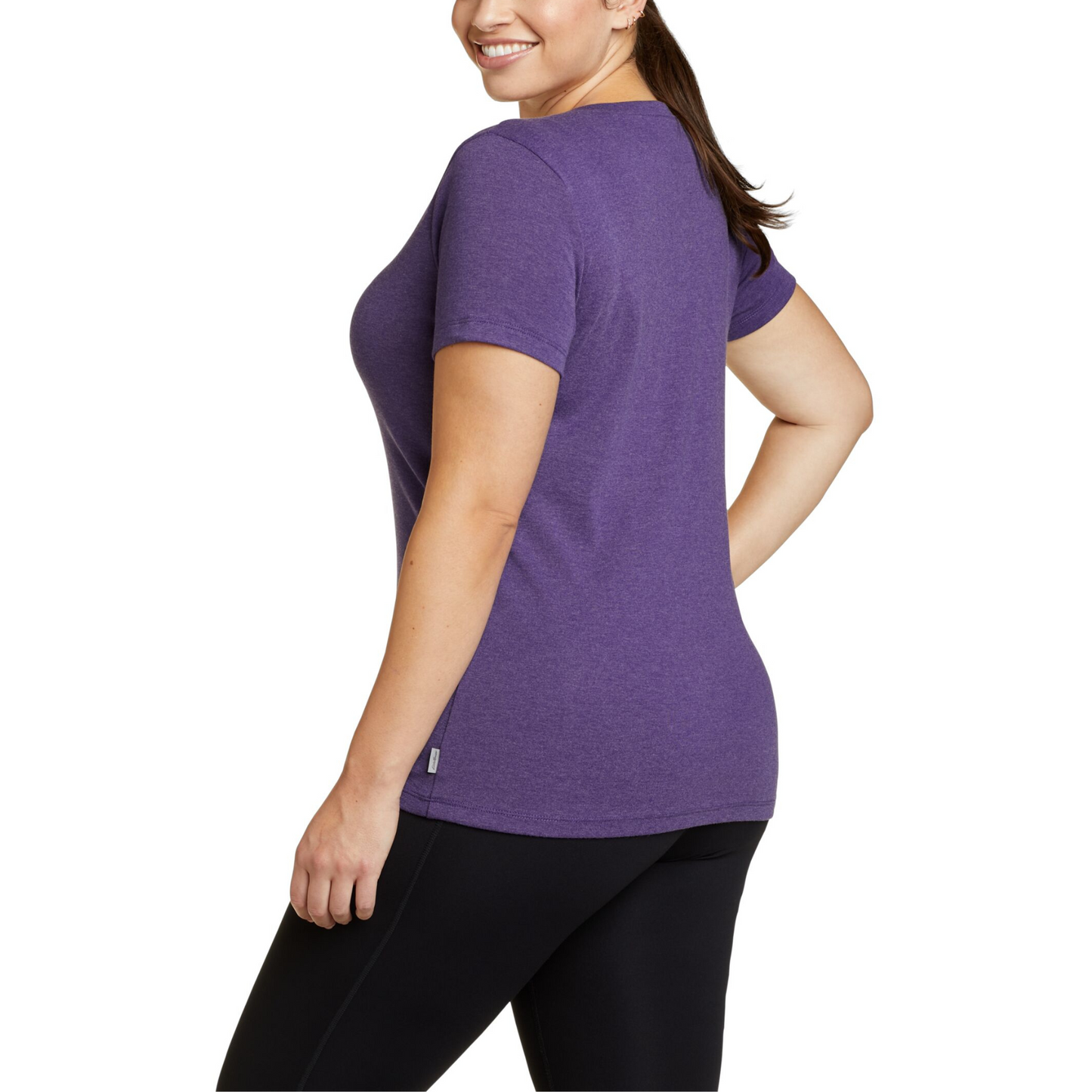 EDDIE BAUER FAVORITE V NECK SUÉTER WOMEN