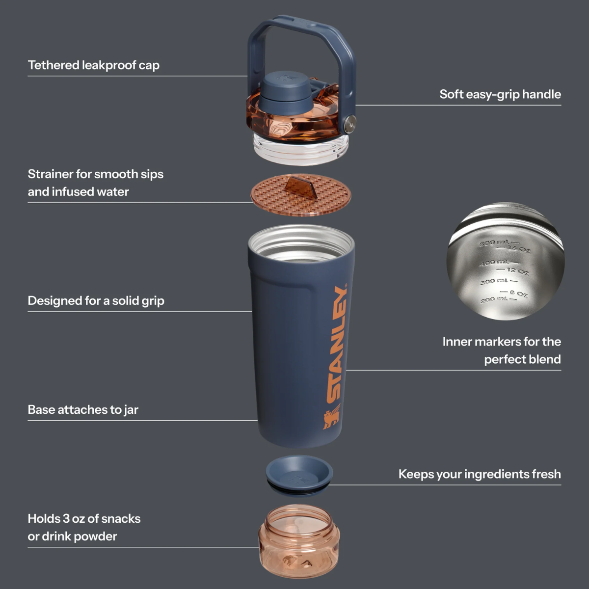 STANLEY SHAKER ACTIVATE 20 OZ