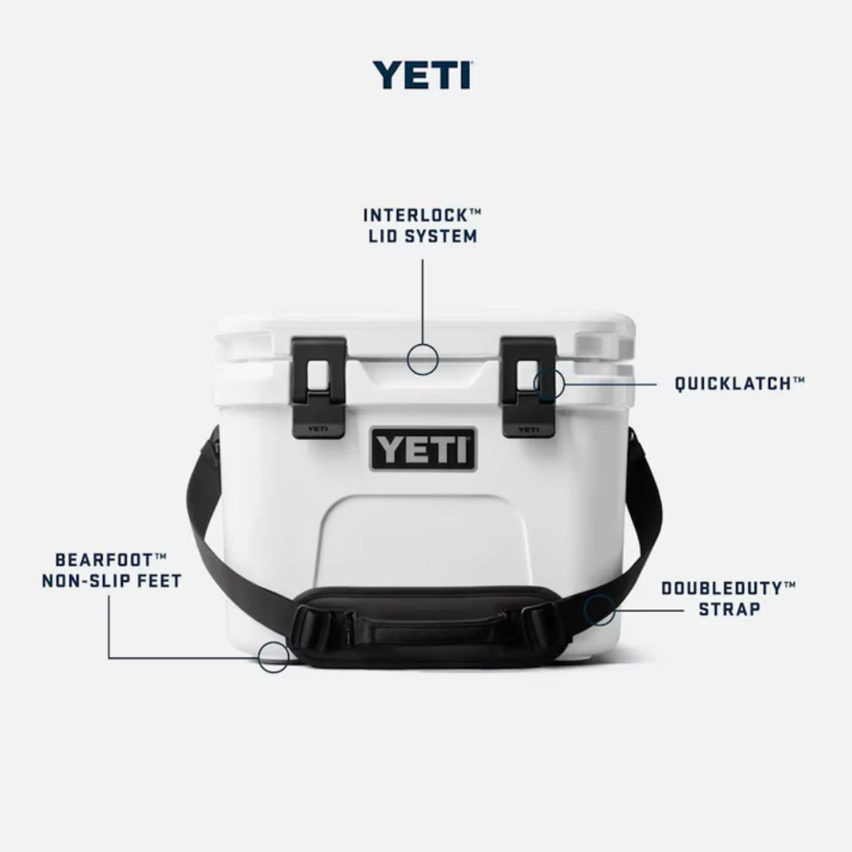 YETI HARD COOLER ROADIE 15