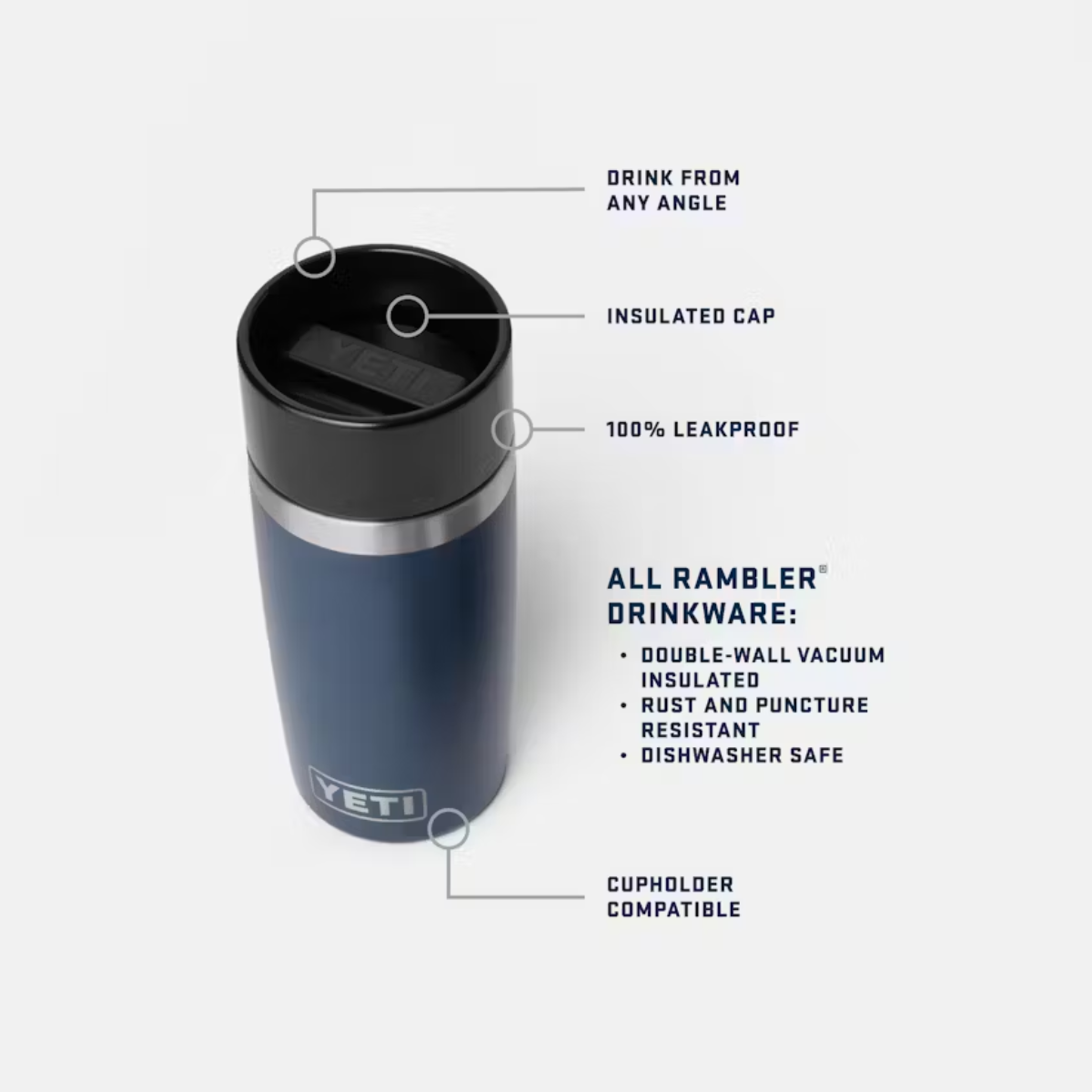 YETI TRAVEL BOTTLE 12 OZ