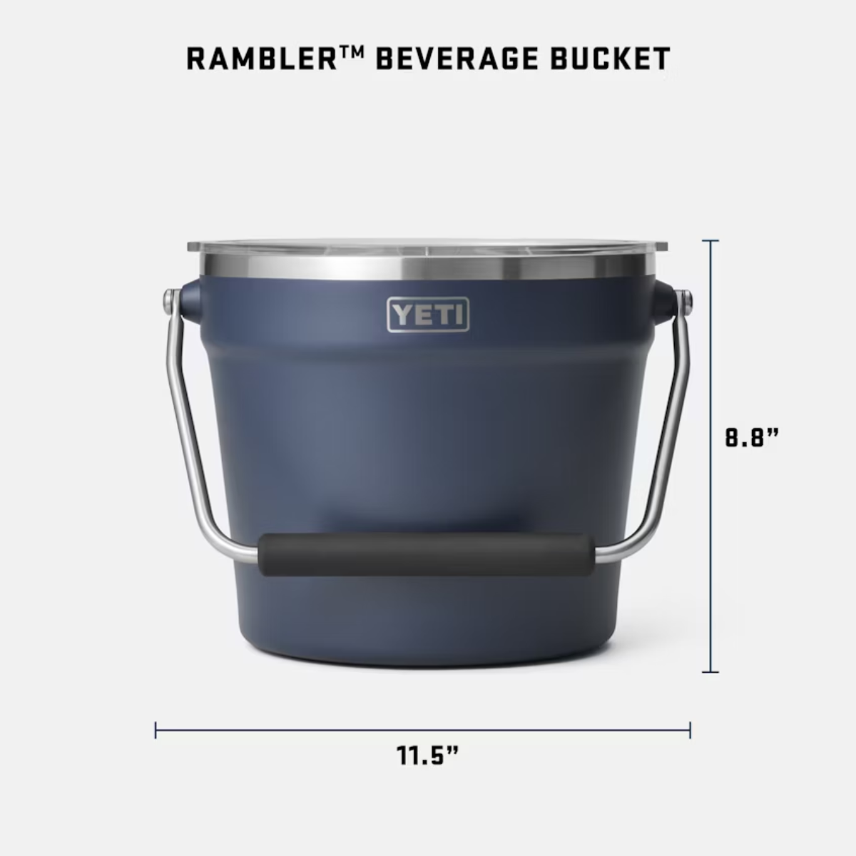 YETI RAMBLER BEVERAGE BUCKET