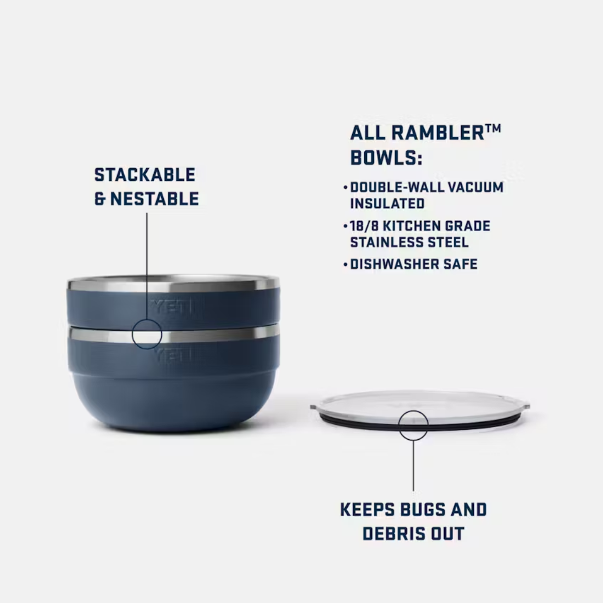 YETI RAMBLER BOWL 4.5 QT