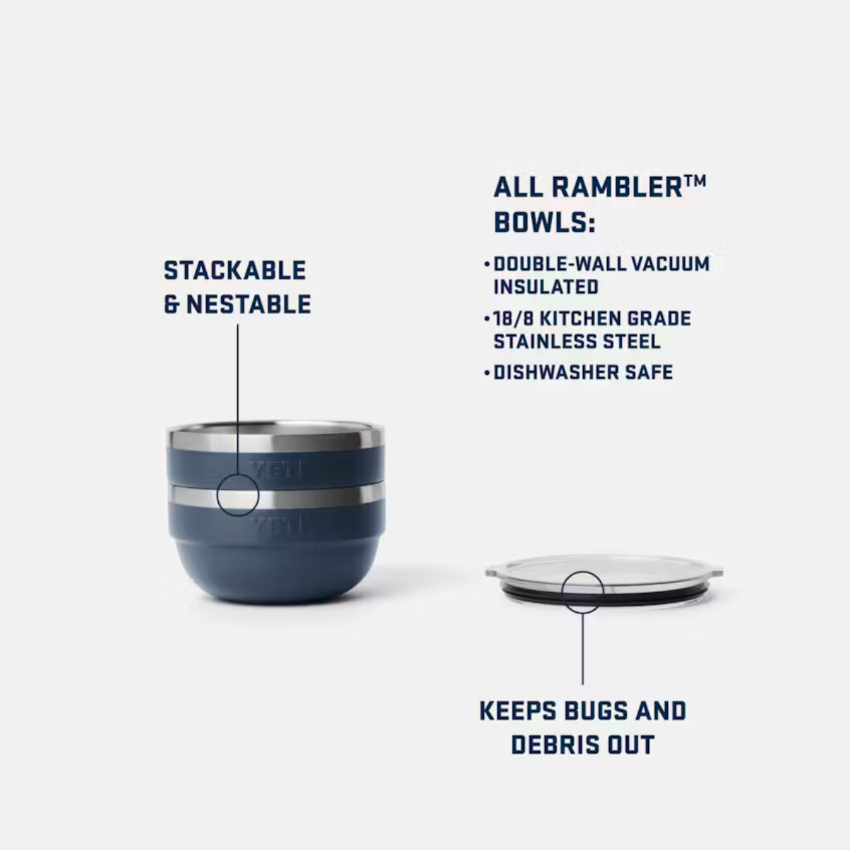 YETI RAMBLER BOWL 1 QT