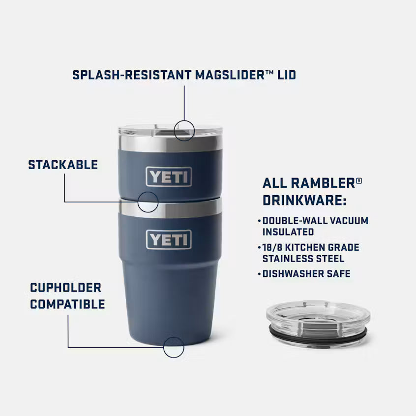 YETI RAMBLER STACKABLE CUP 20 OZ