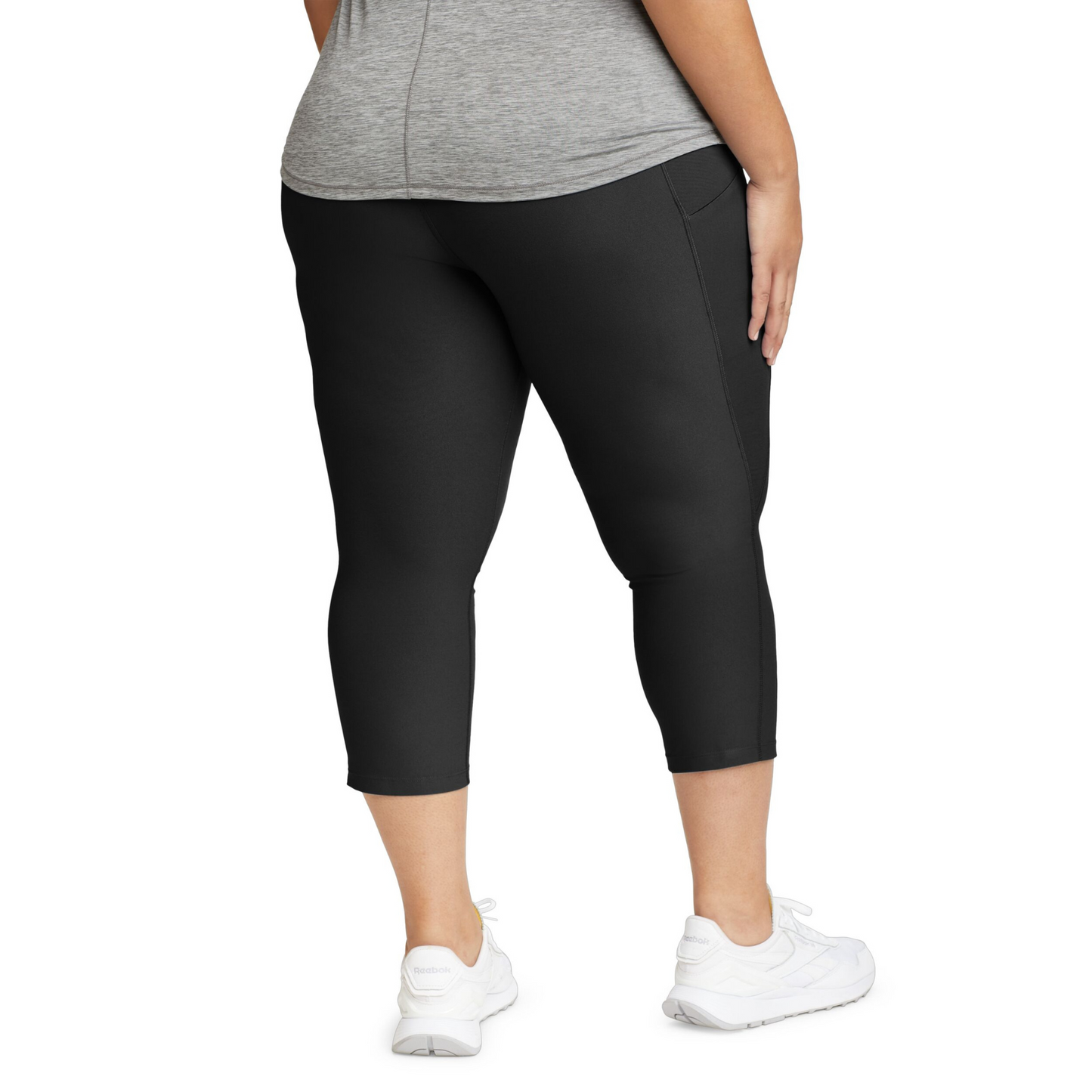 EDDIE BAUER TRAIL TIGHT LEGGING CAPRI WOMEN