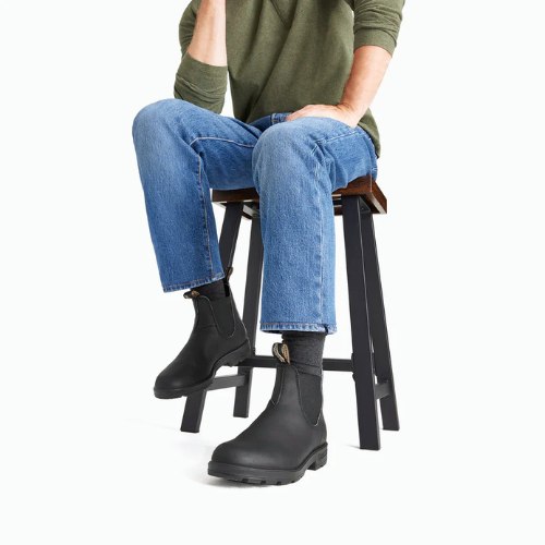 BOTA/ BLACK ELASTIC SIDE BOOT