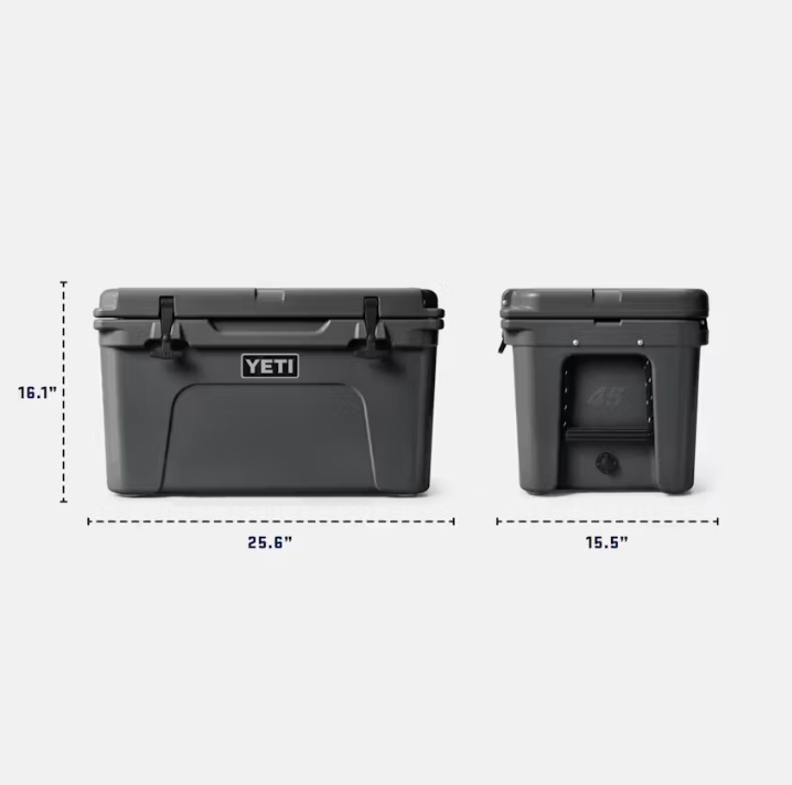 HARD COOLER/ TUNDRA 45 CHARCOAL