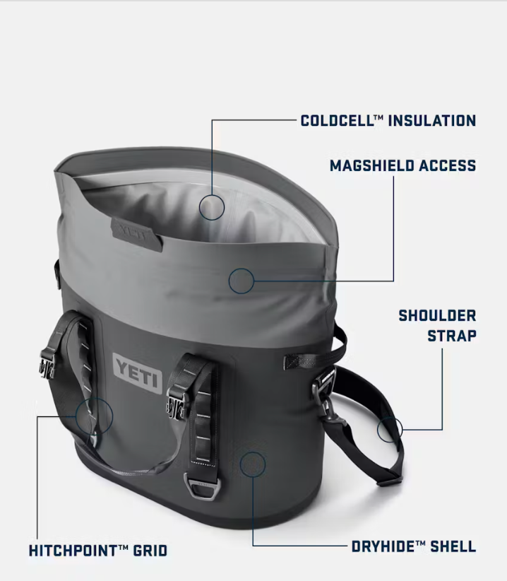 SOFT COOLER/ HOPPER M30 2.0 CHARCOAL