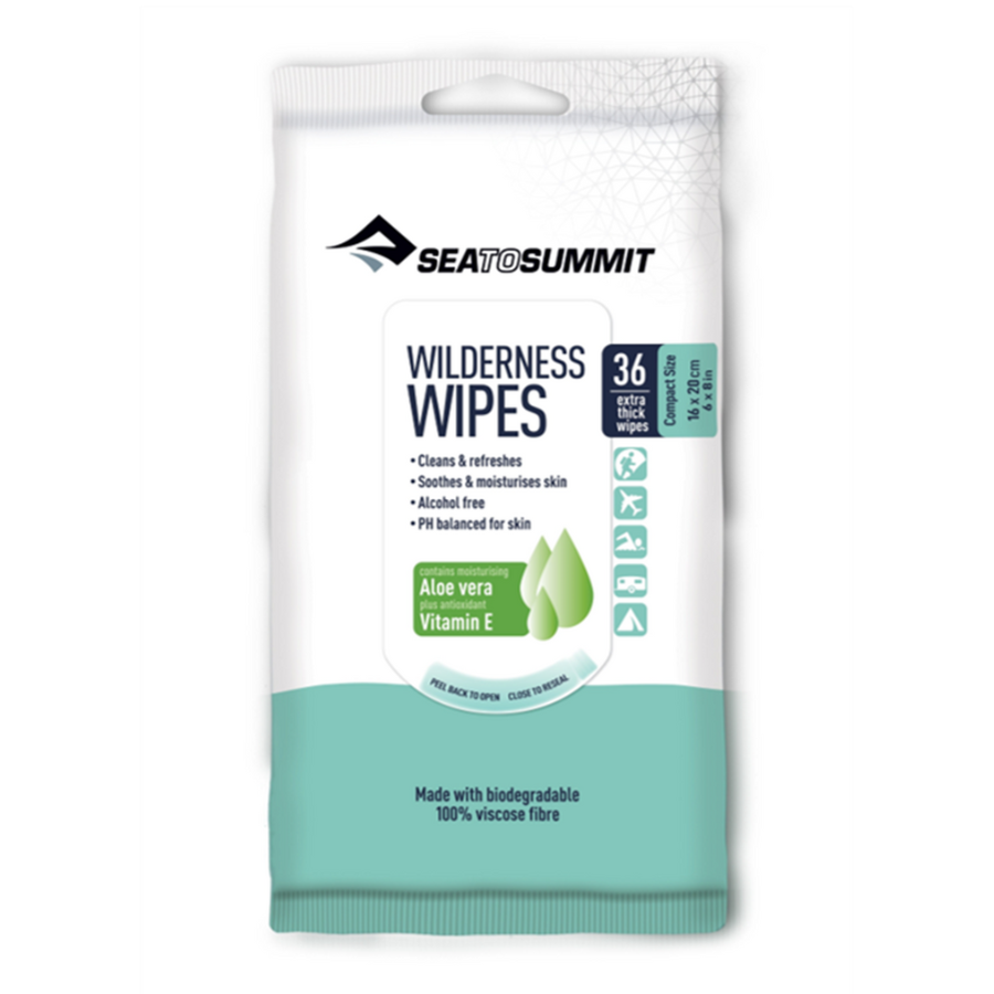 SEA TO SUMMIT WILDERNESS WIPES 36 PACK