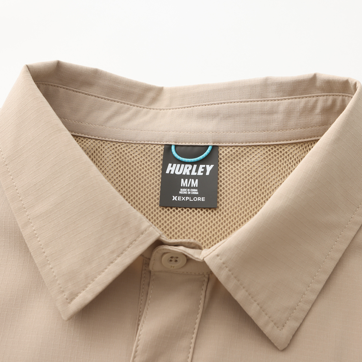 HURLEY CAMISA MANGA CORTA MEN