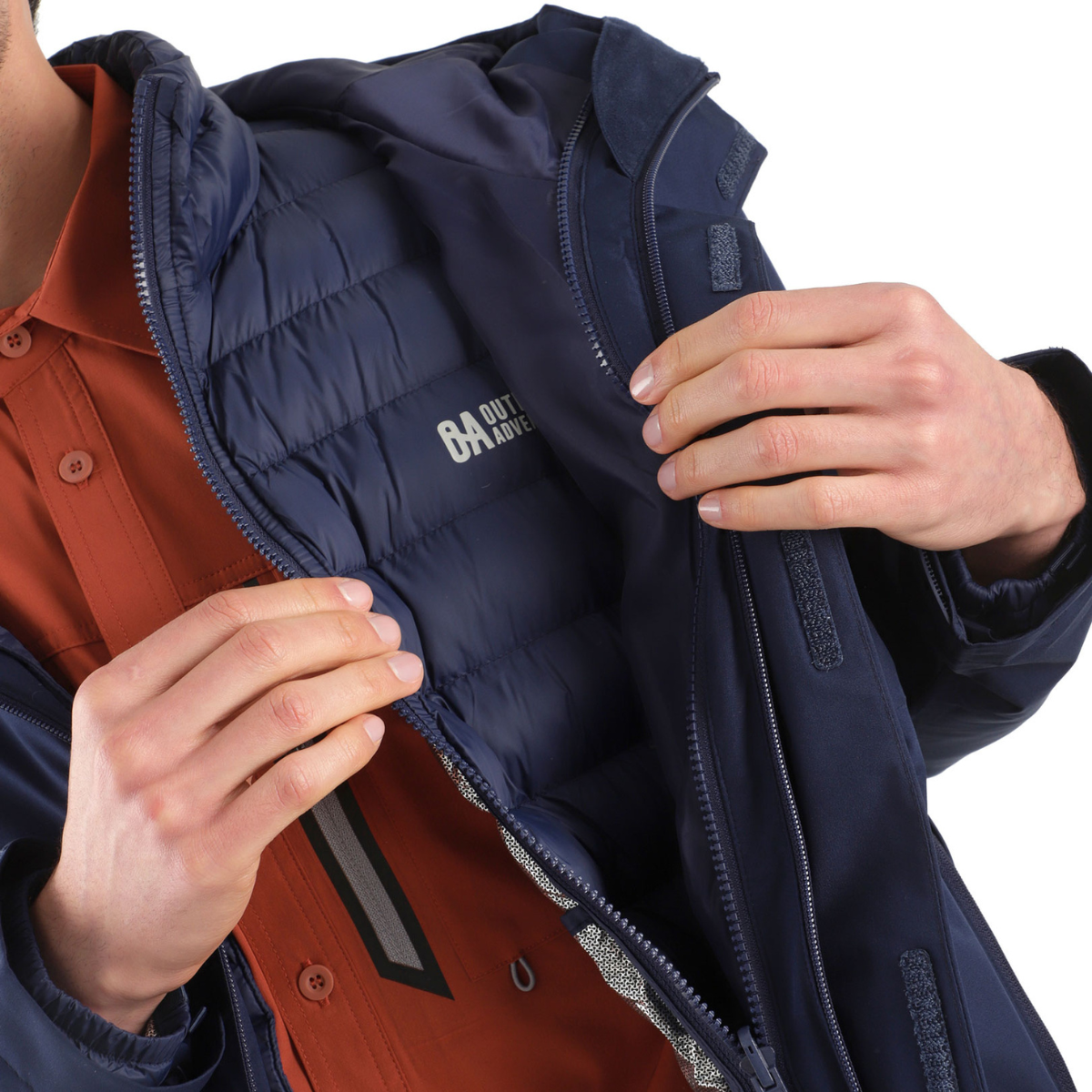 OUTDOOR ADVENTURE TAJAMULCO 3-1 CHAQUETA MEN