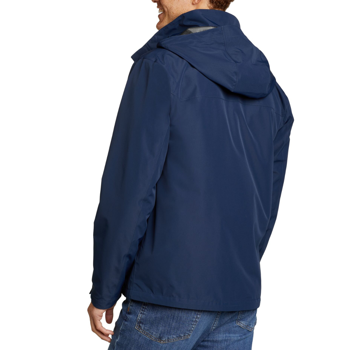 EDDIE BAUER PACKABLE RAINFOIL CHAQUETA IMPERMEABLE MEN