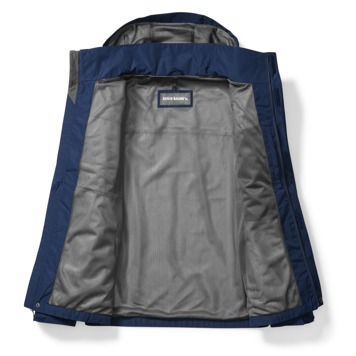 EDDIE BAUER PACKABLE RAINFOIL CHAQUETA IMPERMEABLE MEN