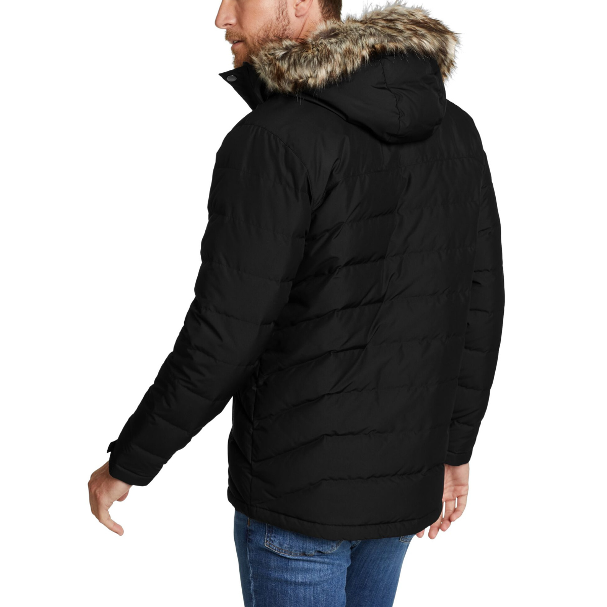 EDDIE BAUER BOUNDARY PASS PARKA HOODED CHAQUETA MEN