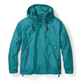 EDDIE BAUER WINDBRUST HOODED ZIP UP FLEECE WOMEN