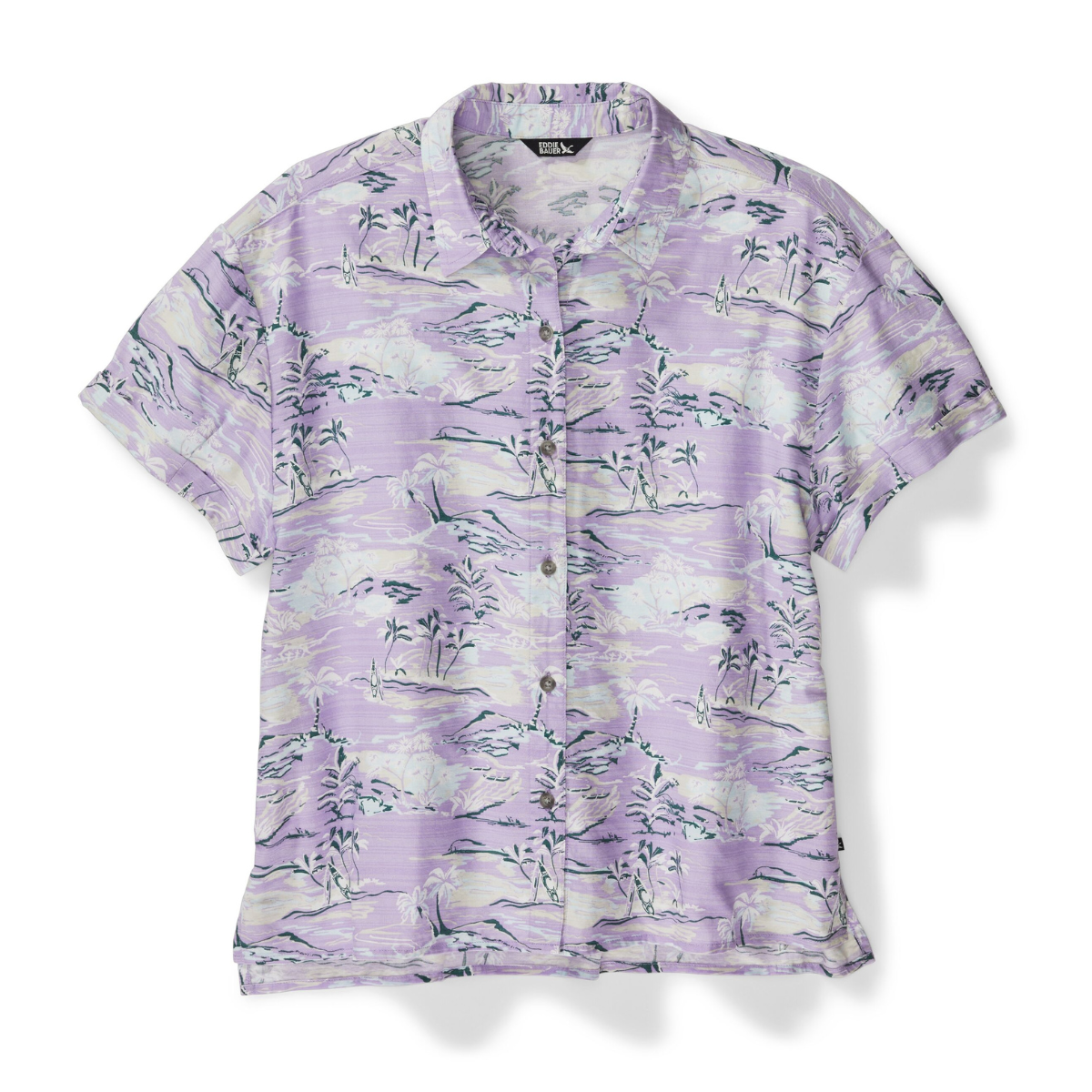 EDDIE BAUER BAJA CAMISA MANGA CORTA WOMEN