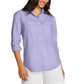 EDDIE BAUER WAVE BREAK LINEN CAMISA MANGA LARGA WOMEN